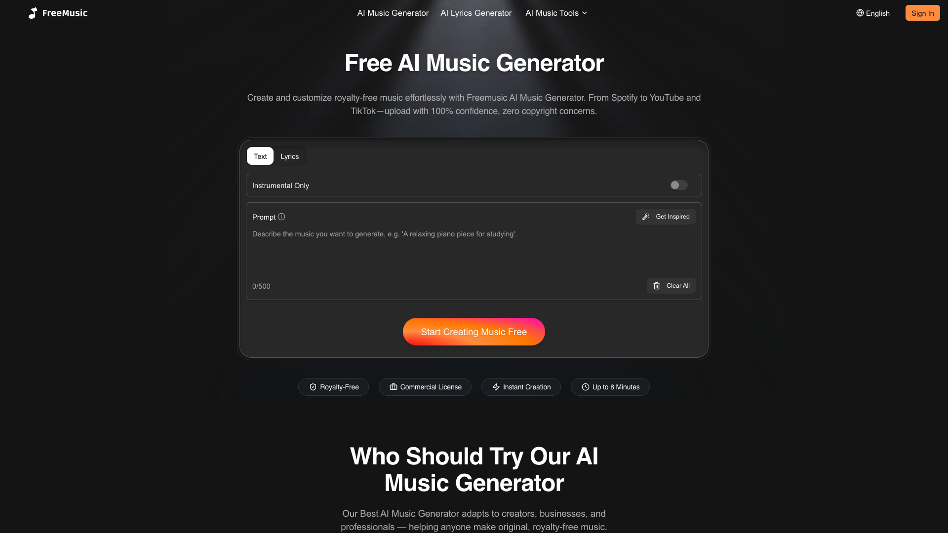 FreeMusic AI FreeMusic AI