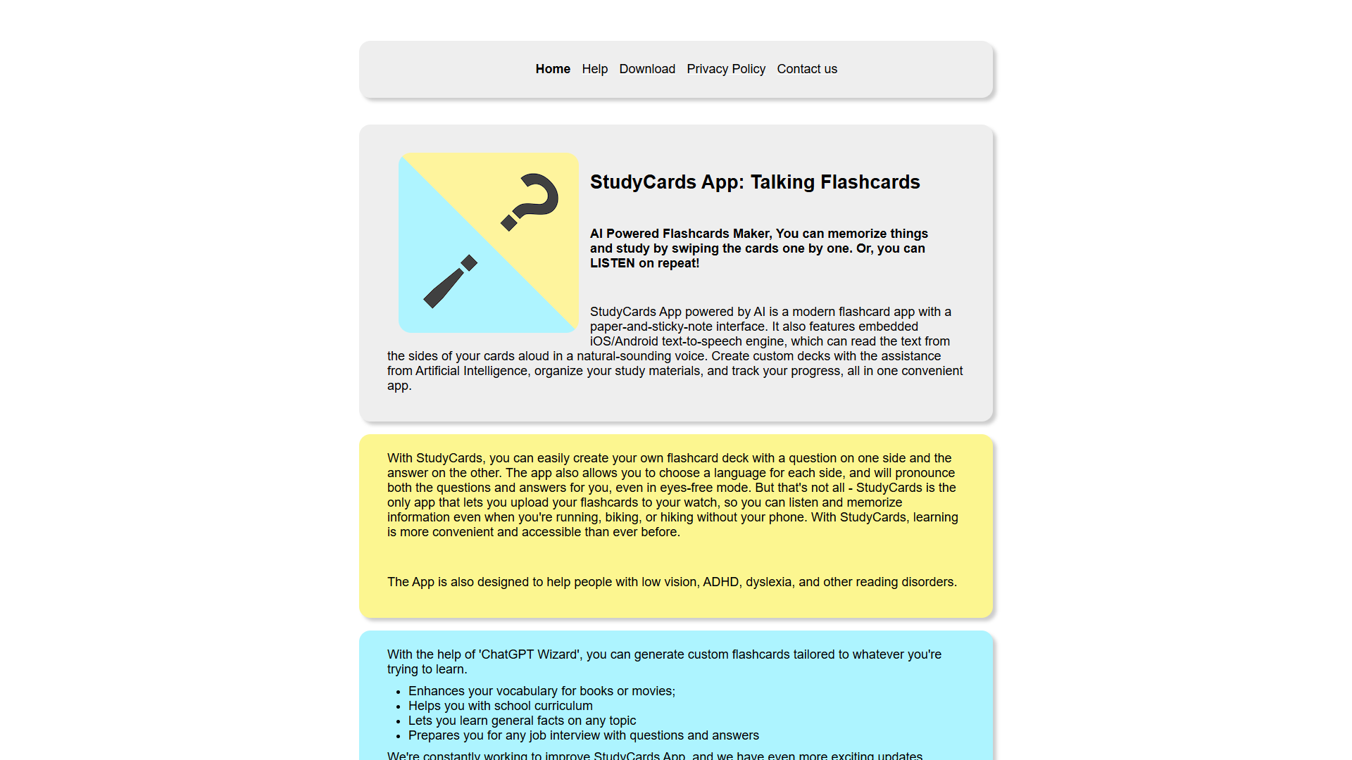 StudyCards App StudyCards App