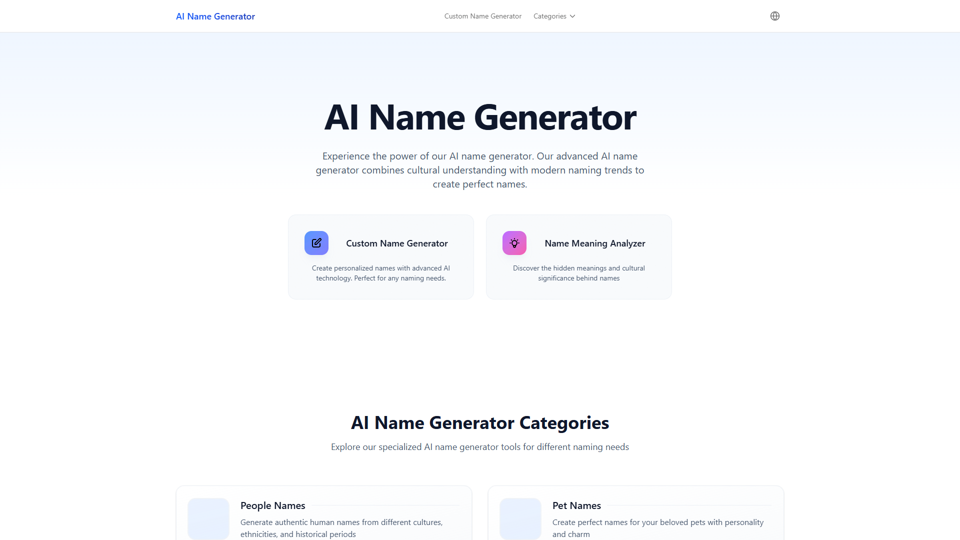 AI Name Generator AI Name Generator