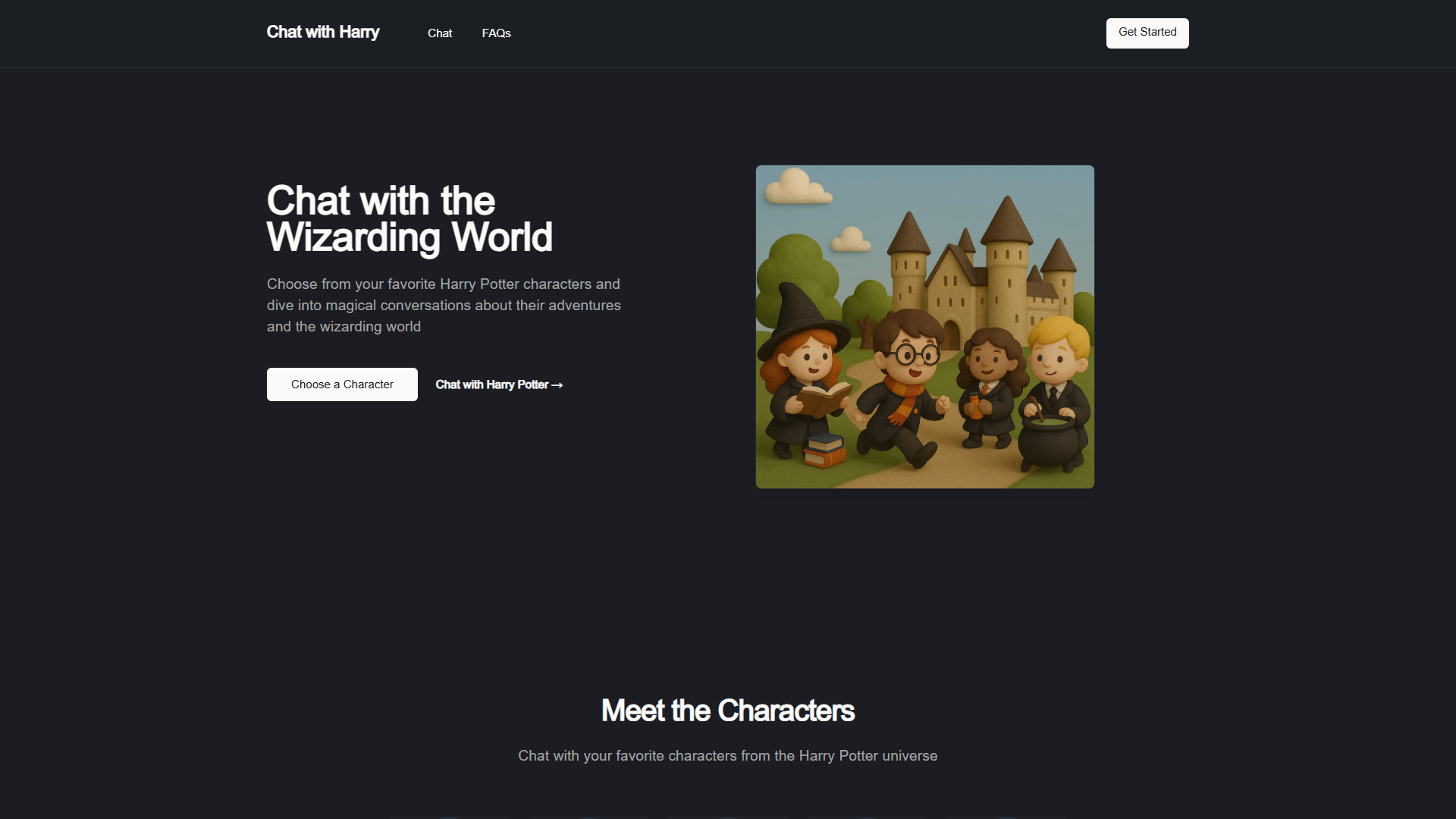 Chat with Harry Potter Characters Chat with Harry Potter Characters