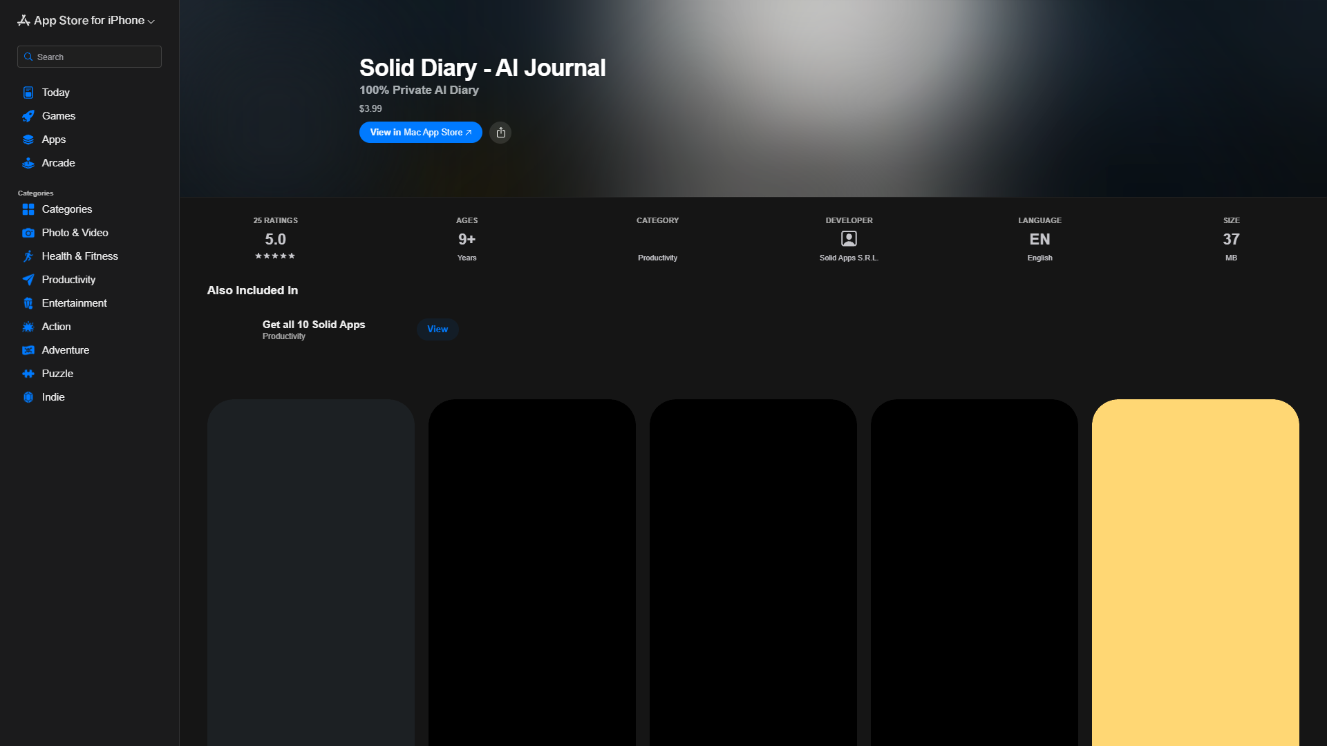 Solid Diary — AI Journal Solid Diary — AI Journal
