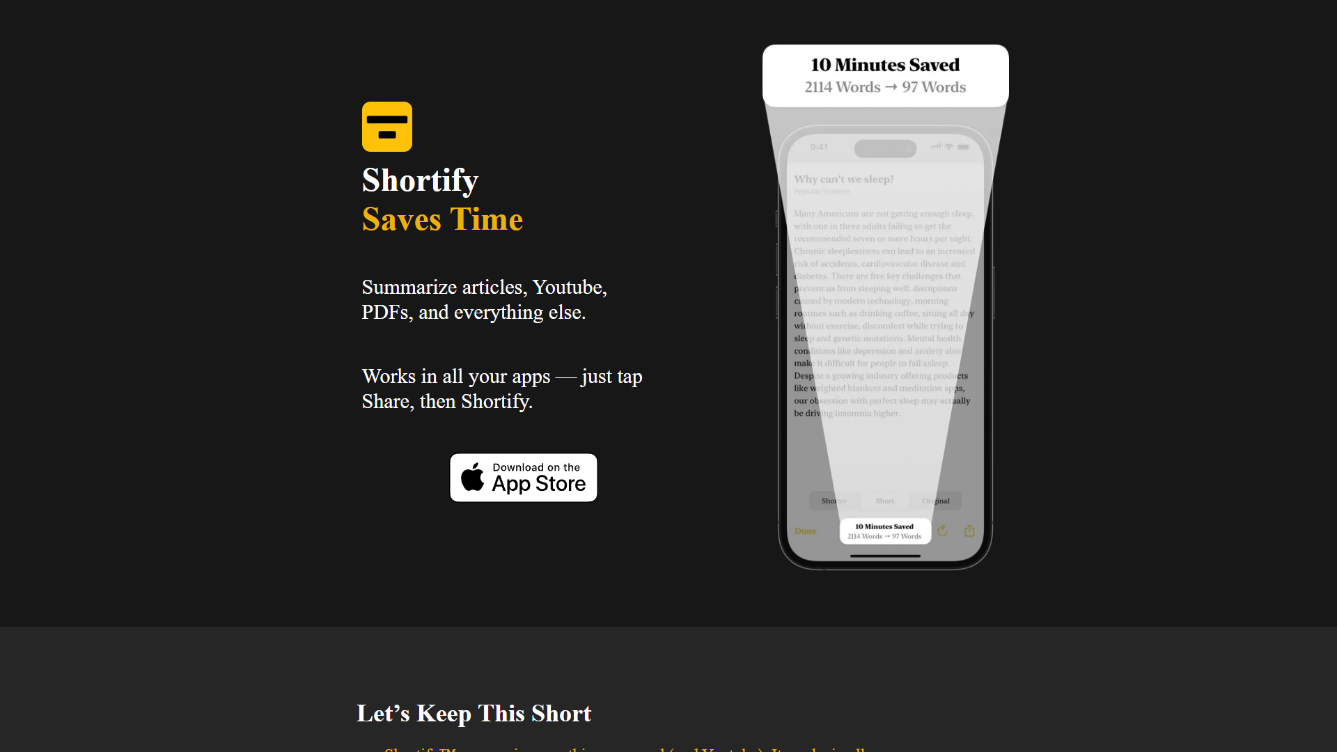 Shortify Shortify