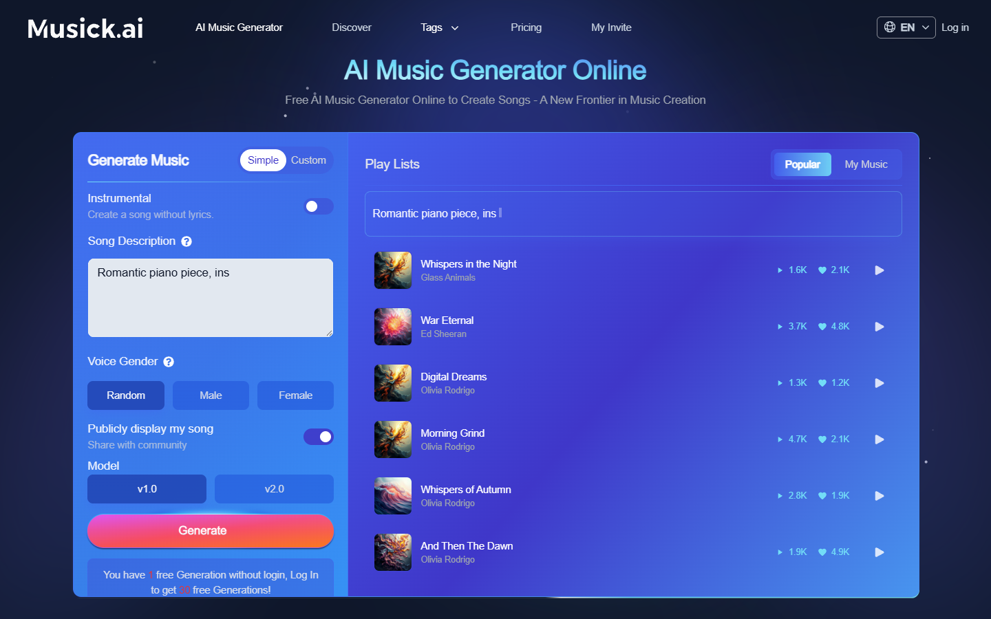 Musick.ai Musick.ai