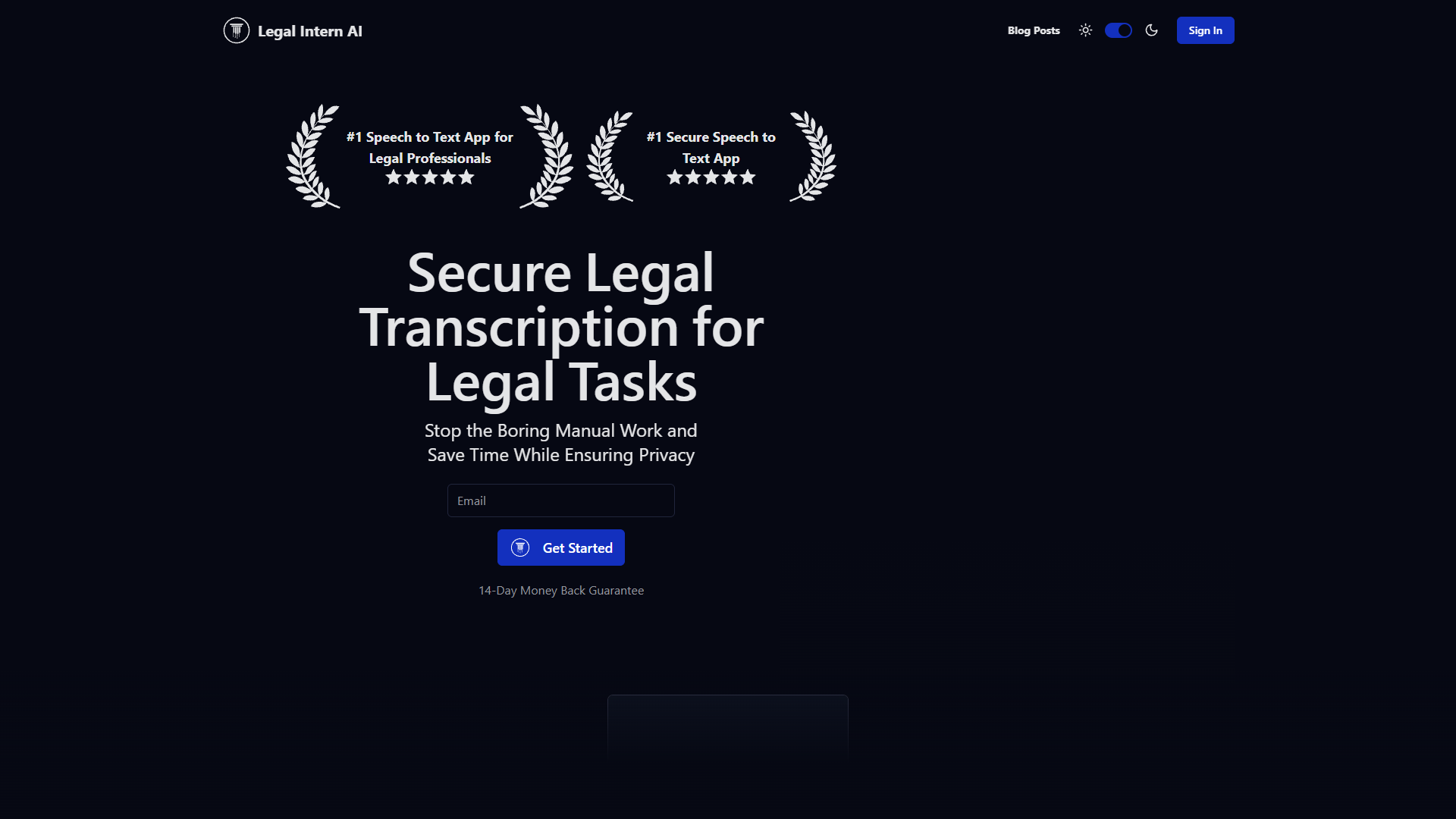 Legal Intern AI Legal Intern AI