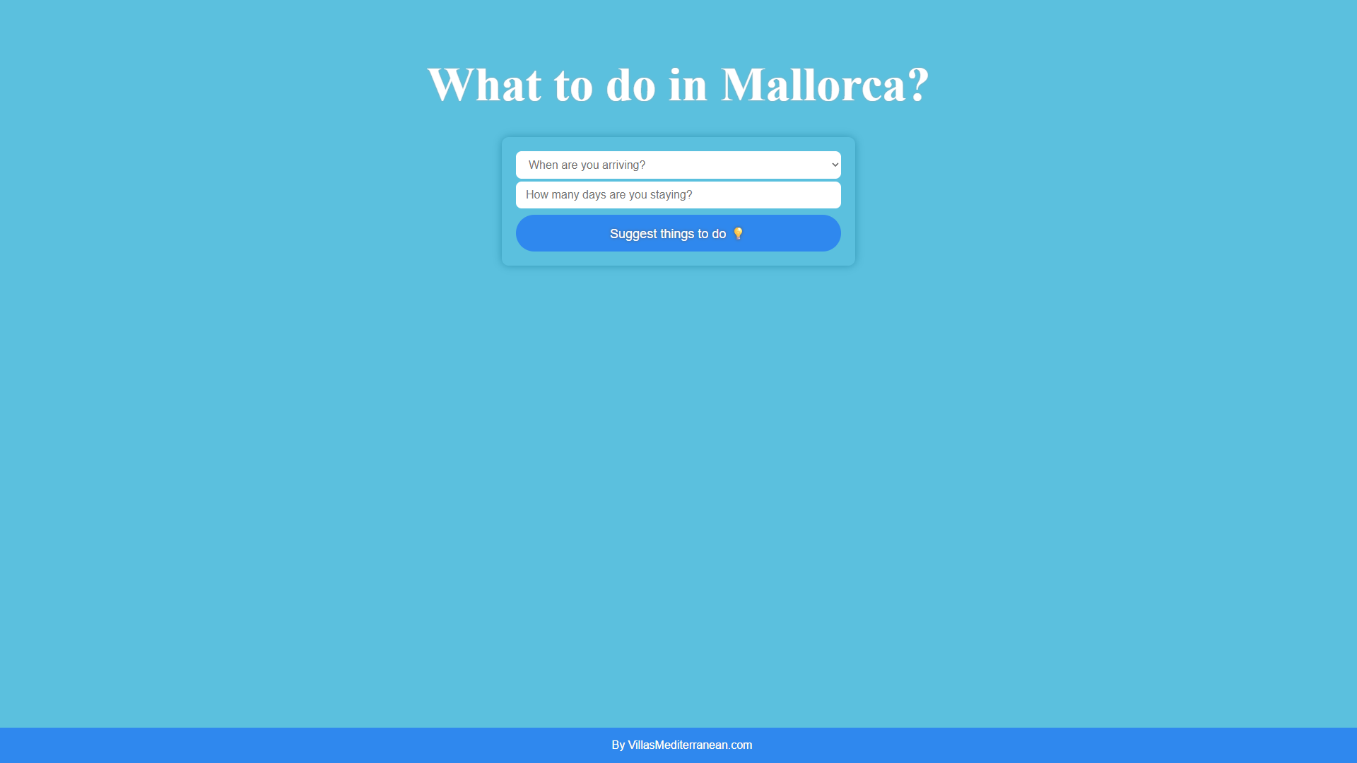 Mallorca AI Trip Planner Mallorca AI Trip Planner
