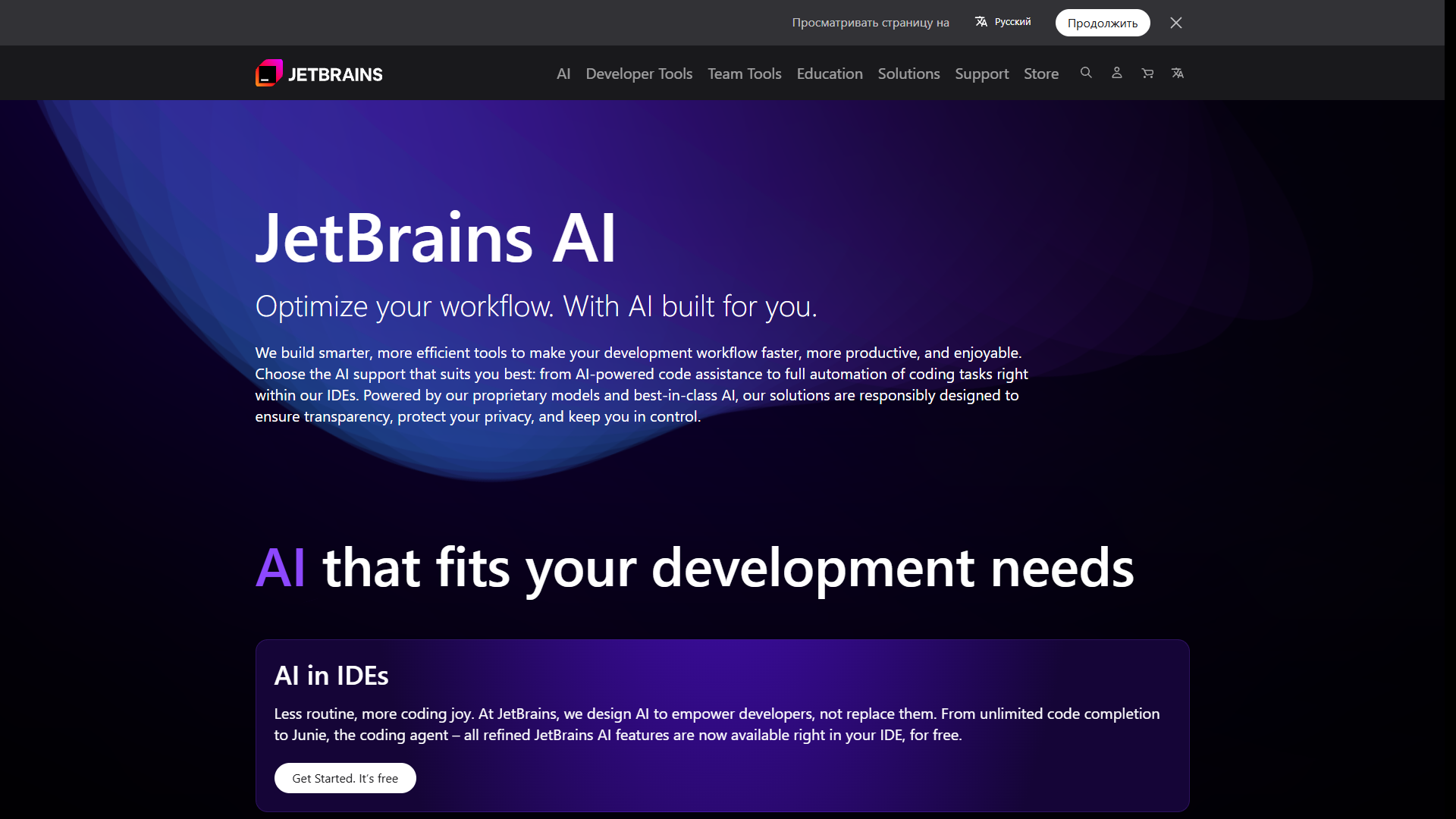 JetBrains AI JetBrains AI