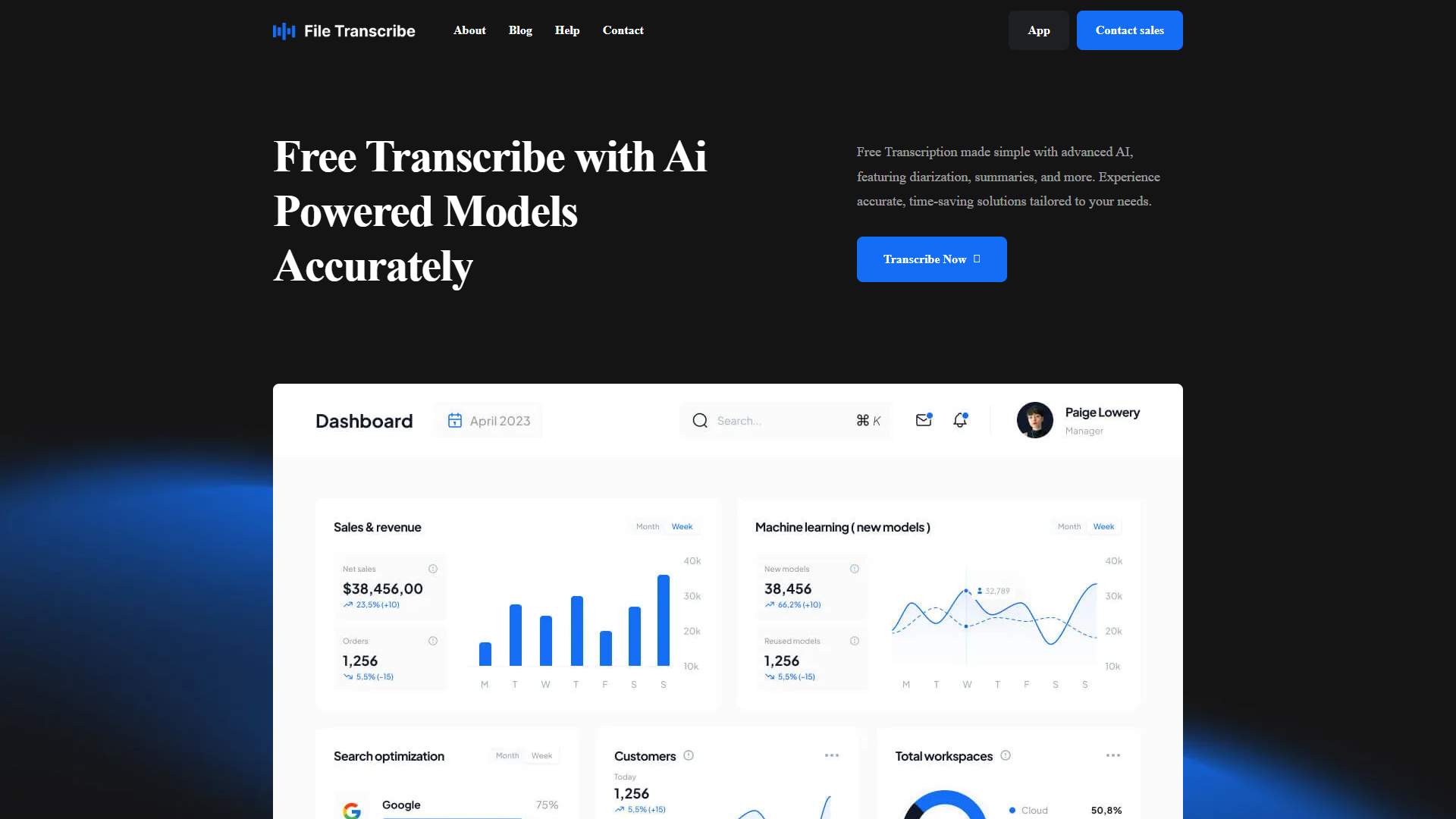 File Transcribe File Transcribe