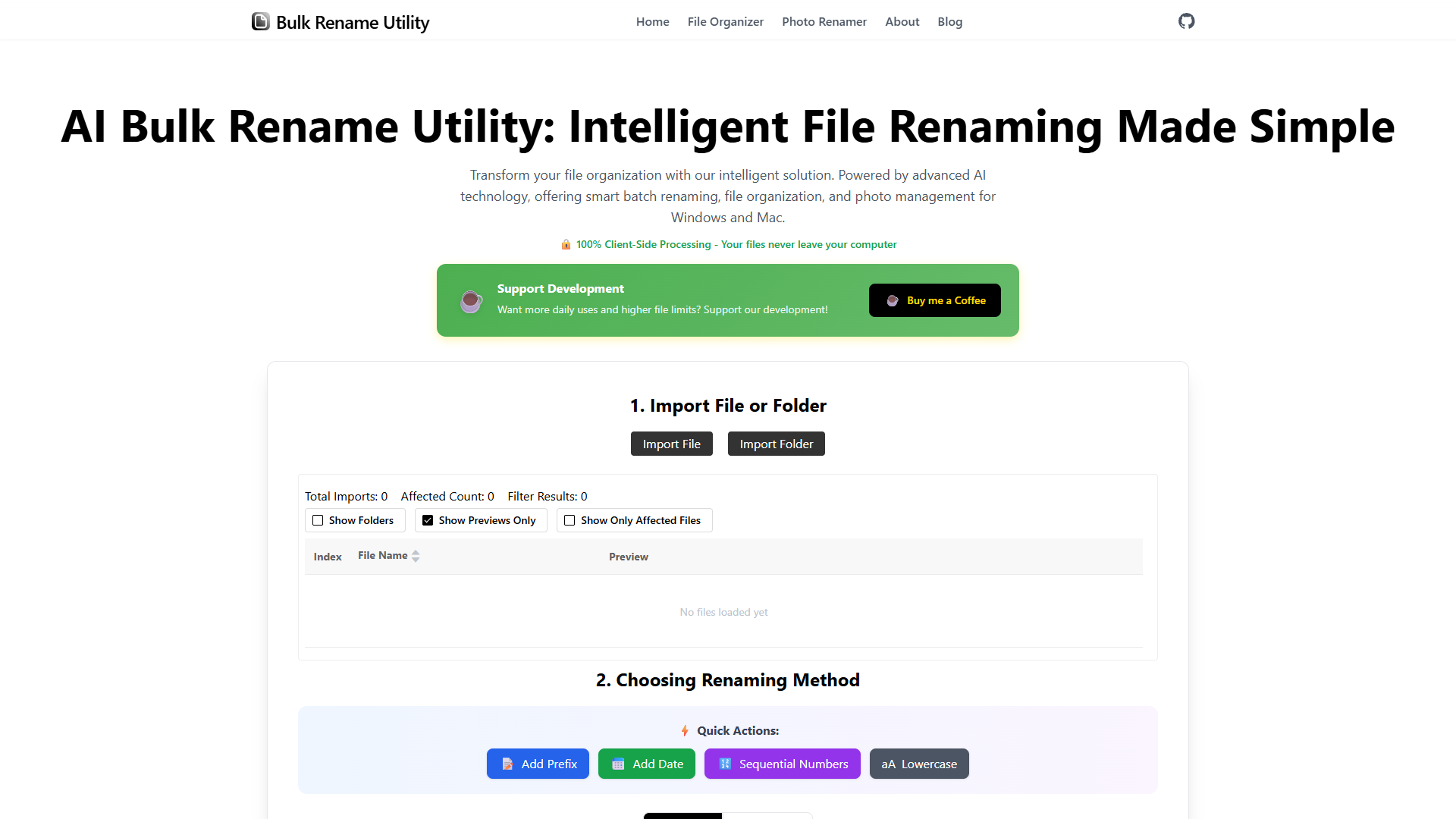 AI Bulk Rename Utility AI Bulk Rename Utility