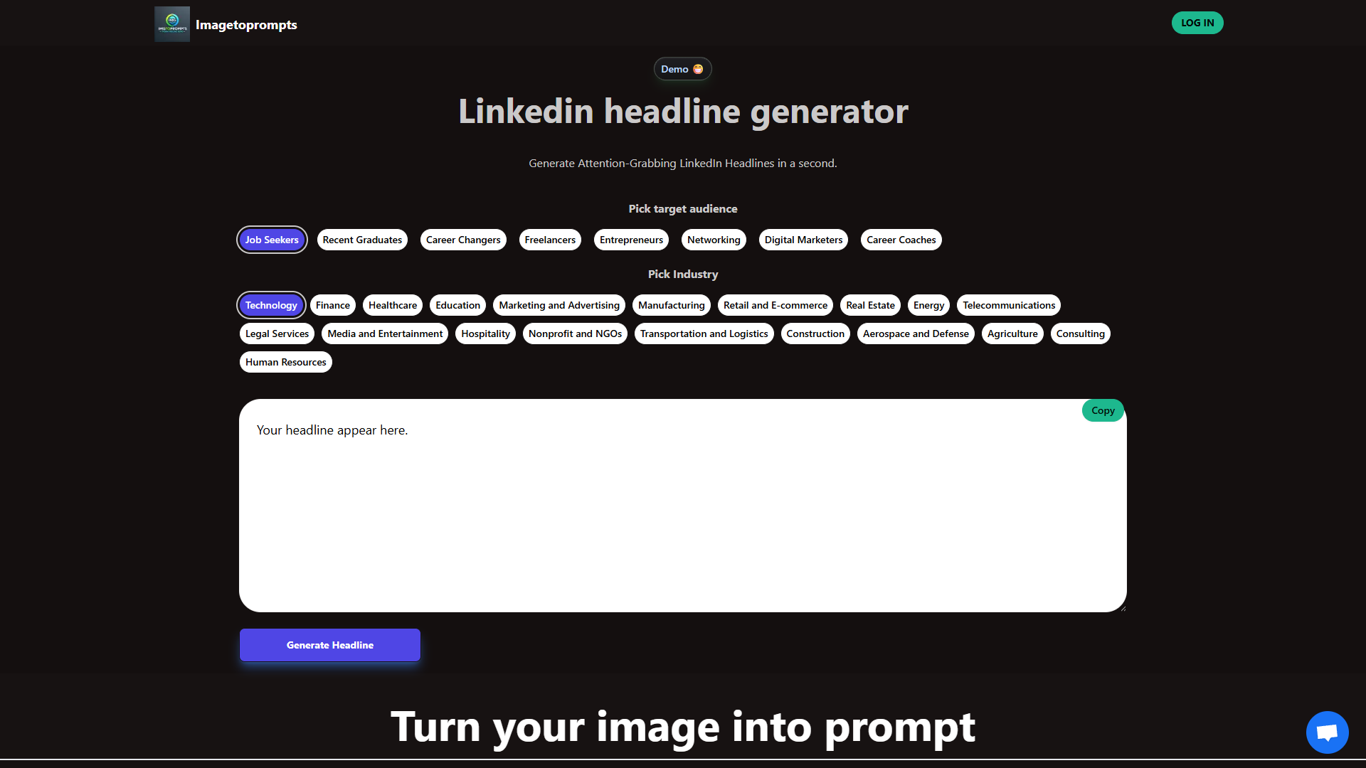 LinkedIn Headline Generator LinkedIn Headline Generator