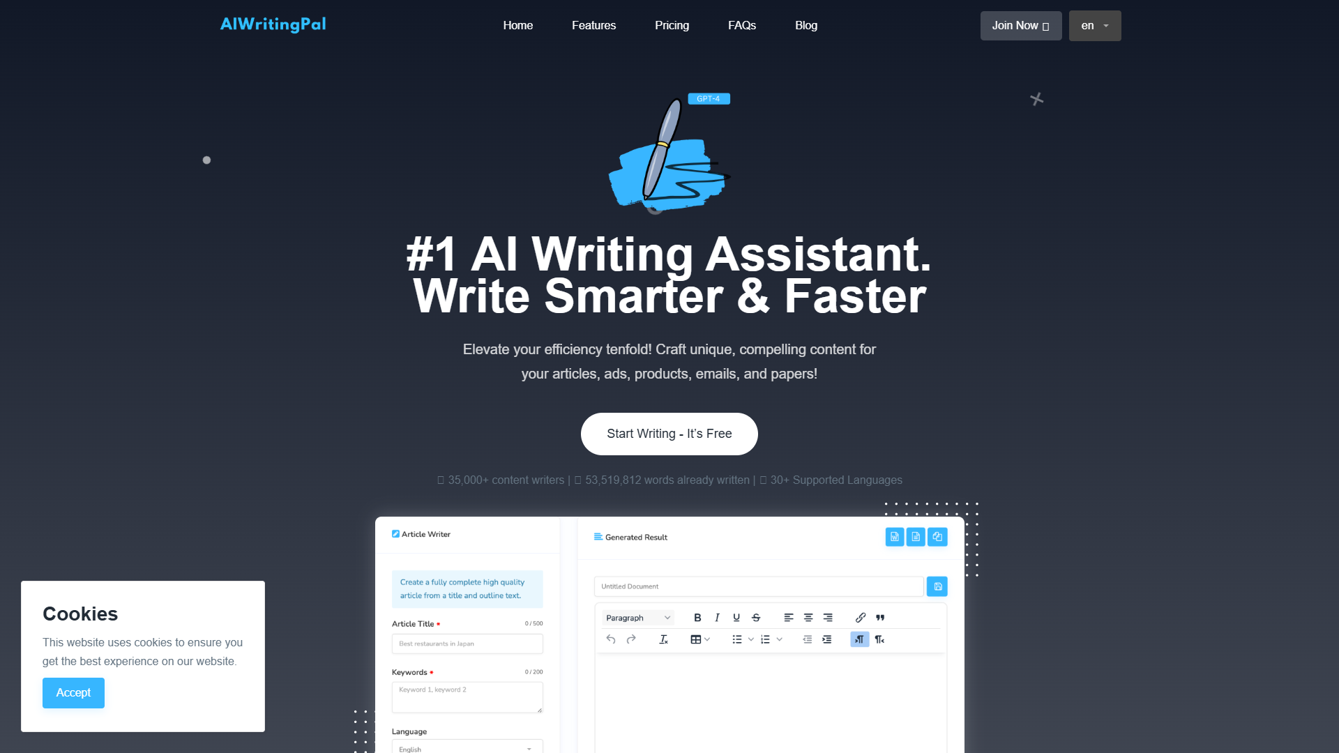 AIWritingPal AIWritingPal