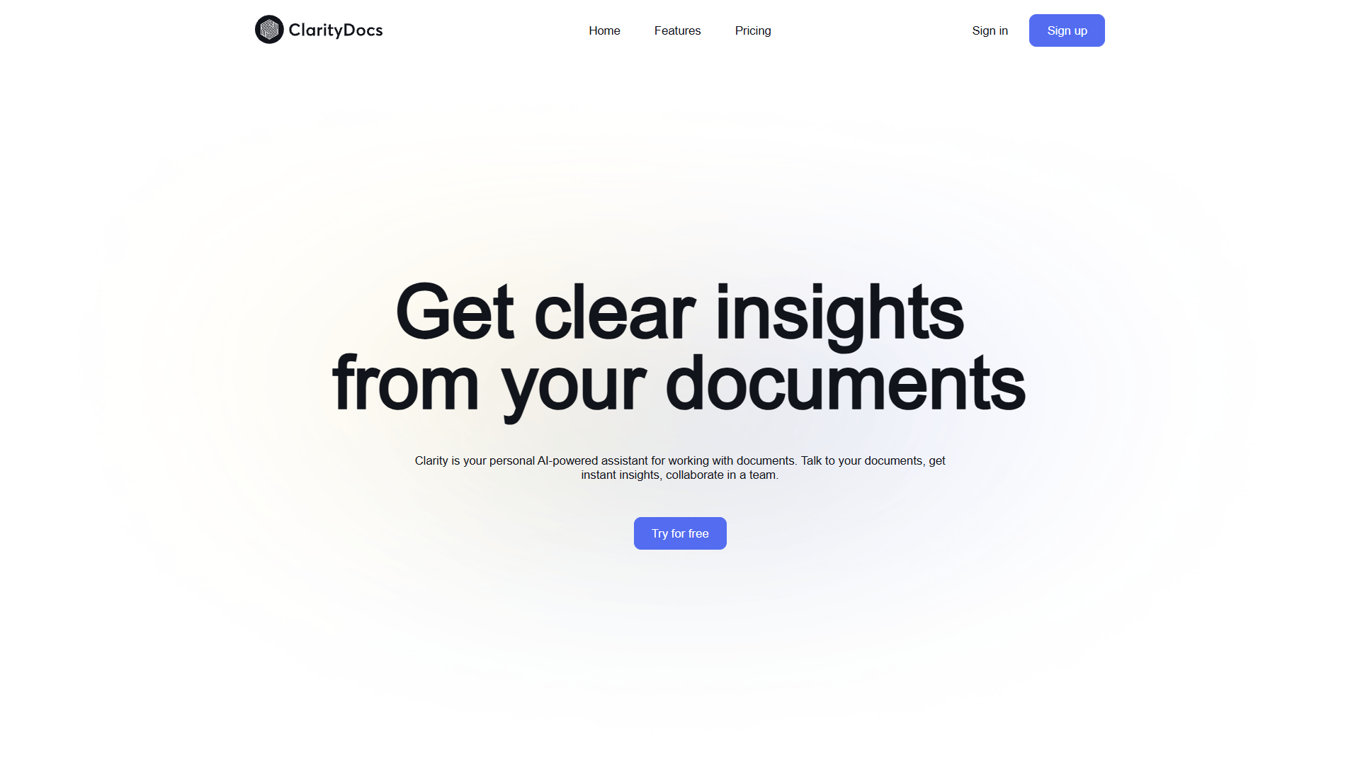 ClarityDocs ClarityDocs