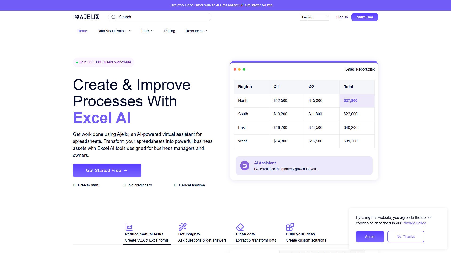Ajelix Excel AI Ajelix Excel AI