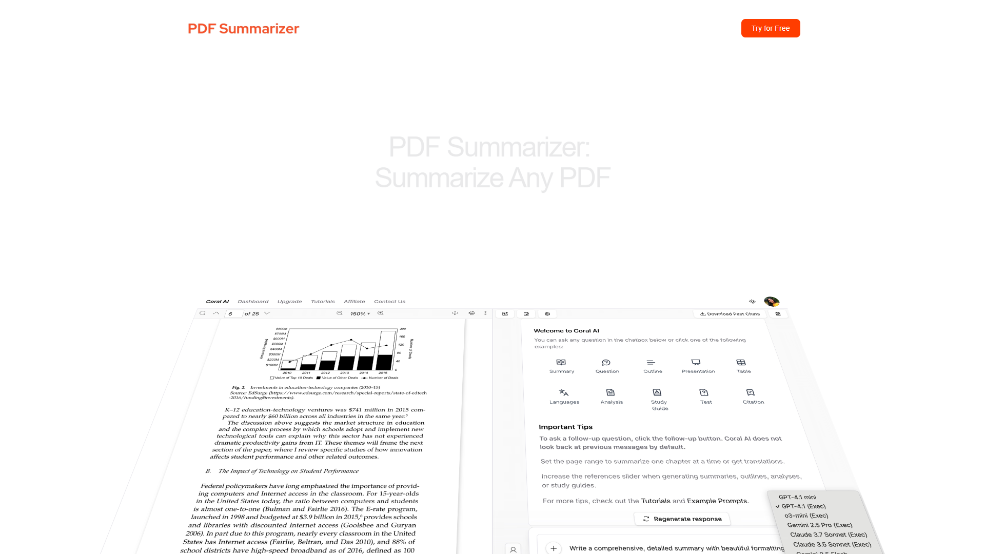 PDF Summarizer PDF Summarizer