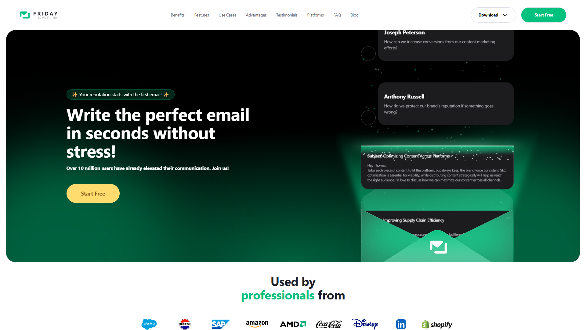 Friday: AI E-mail Writer Friday: AI E-mail Writer