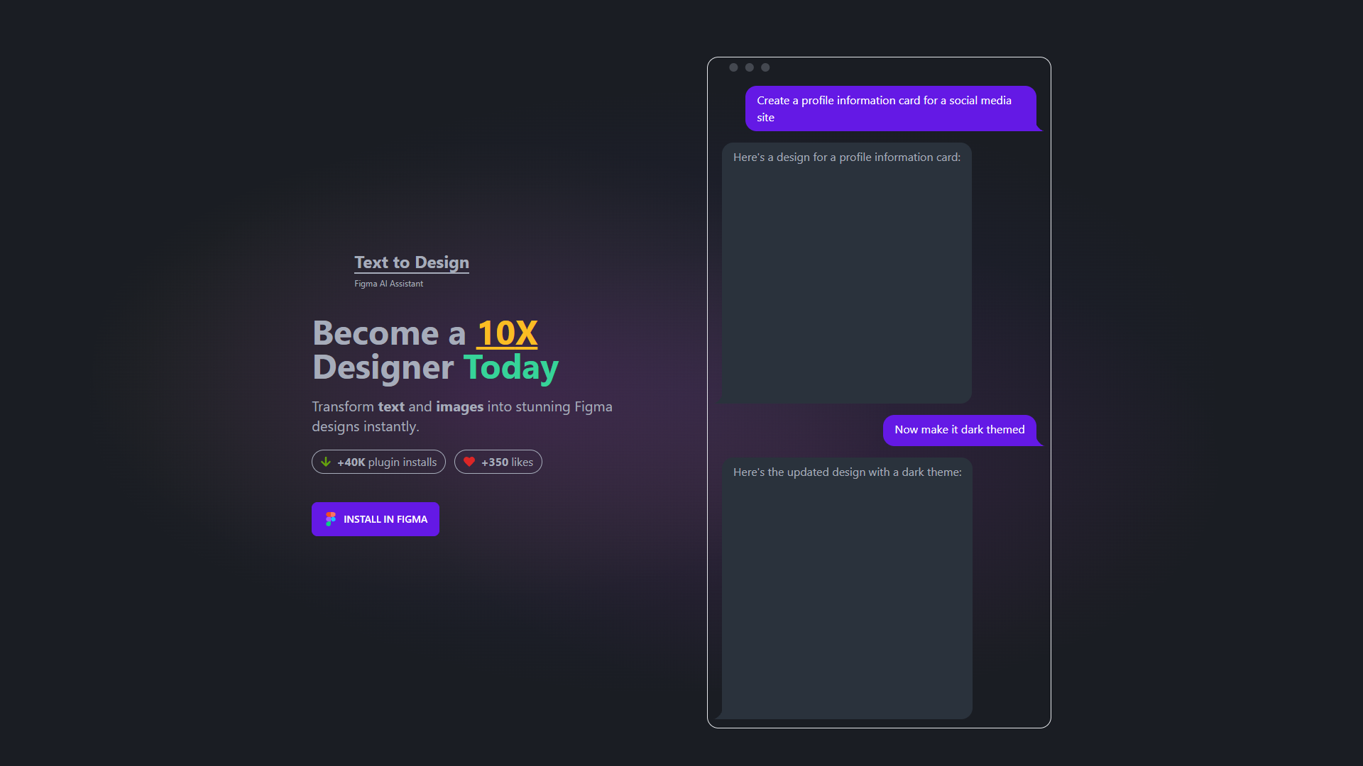 Text to Design Figma AI Assistant Text to Design Figma AI Assistant