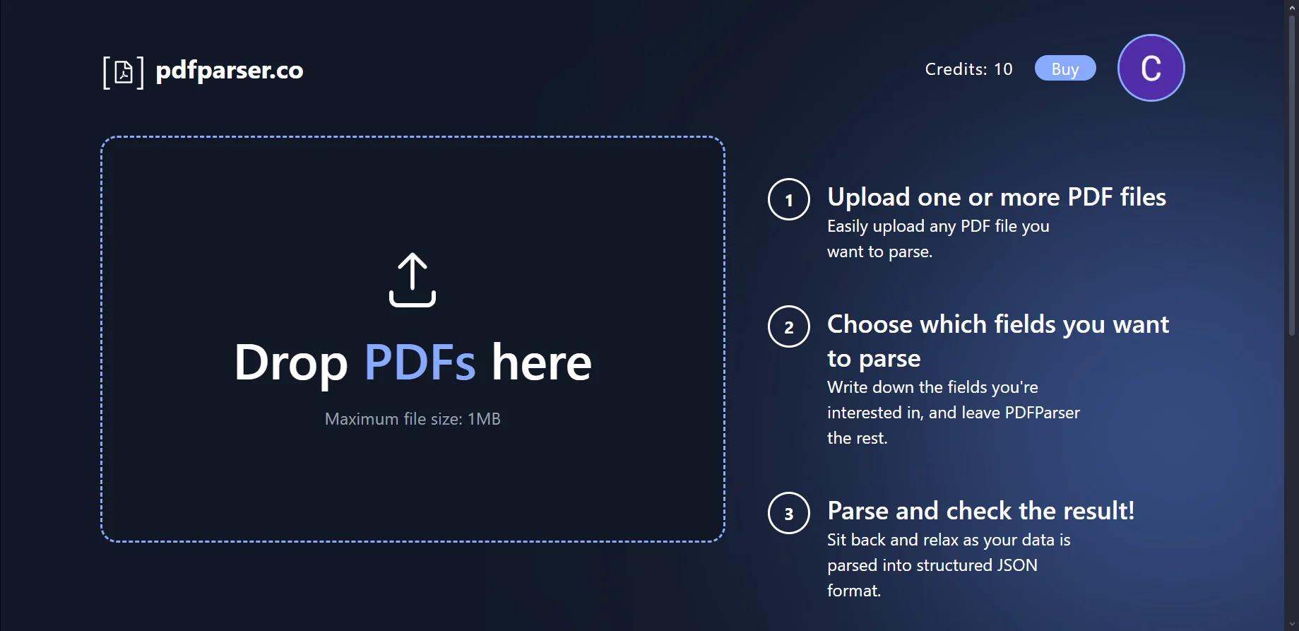 PDF Parser PDF Parser