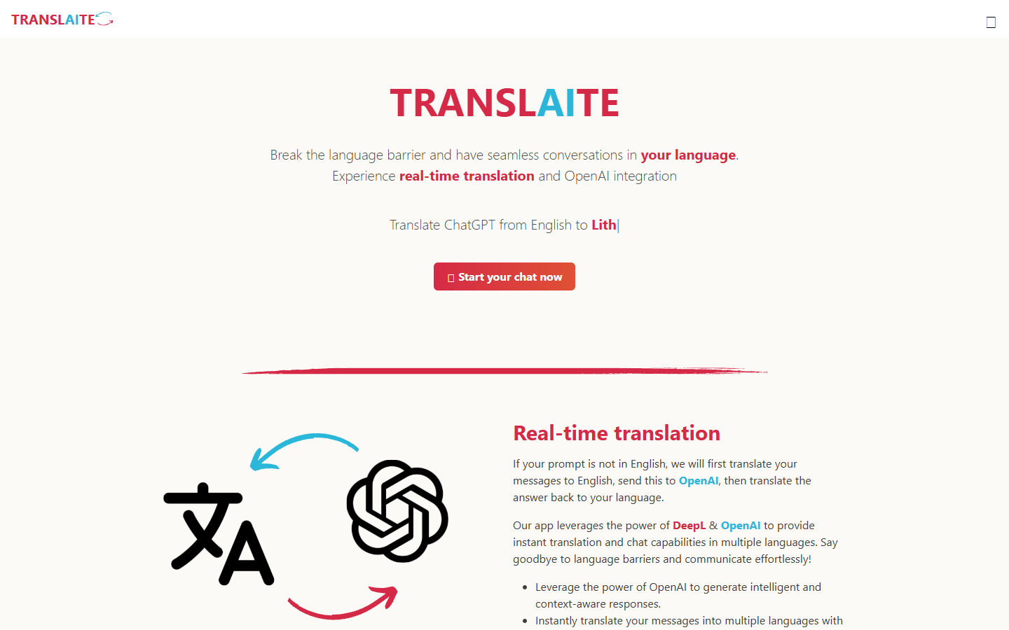 Translaite Translaite