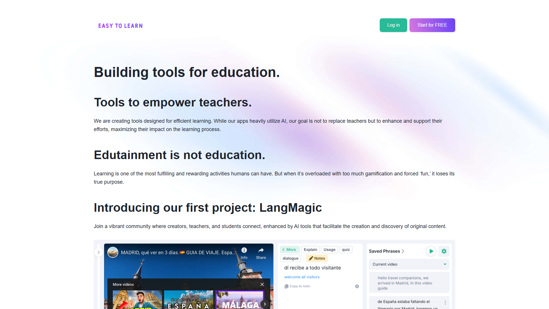 easytolearn easytolearn