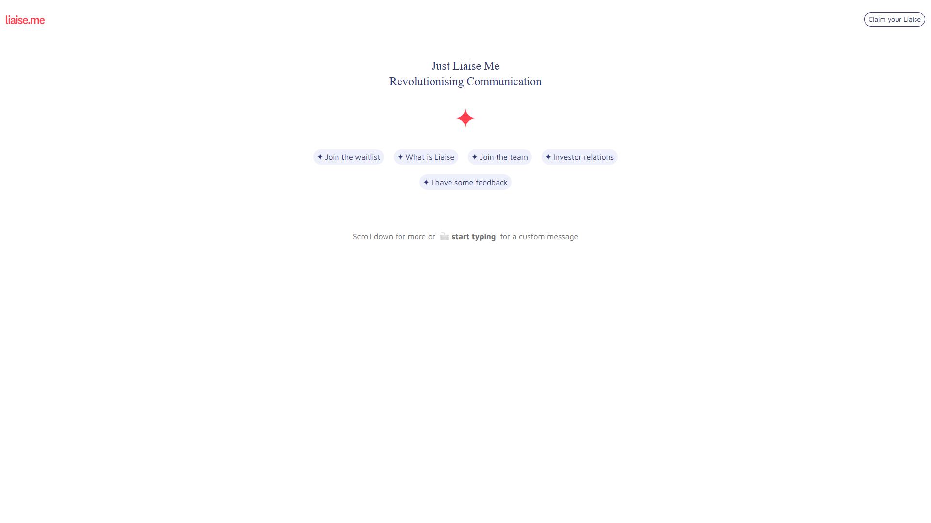 Liaise Liaise