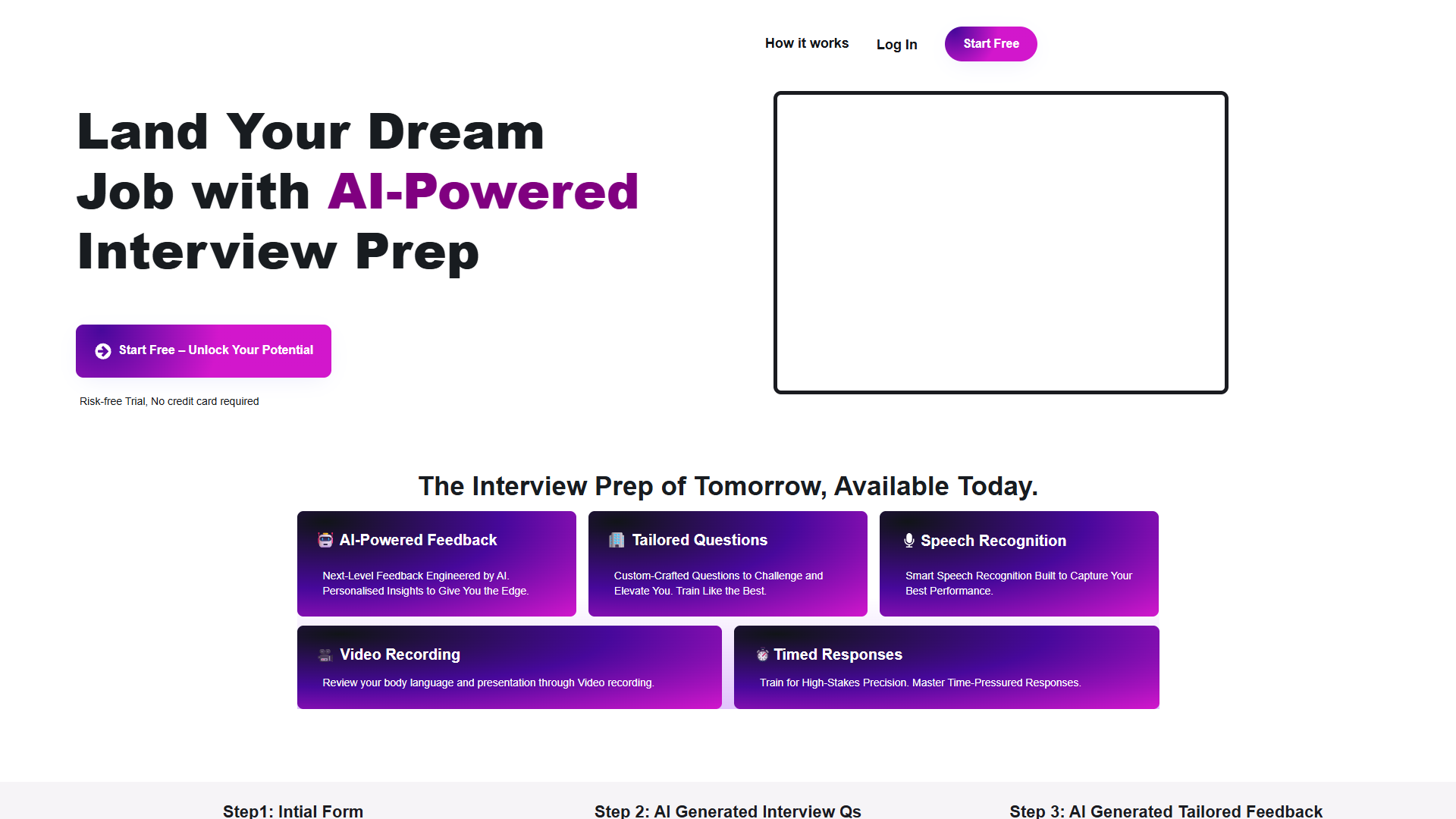 Intvu AI — AI Interview Prep Intvu AI — AI Interview Prep
