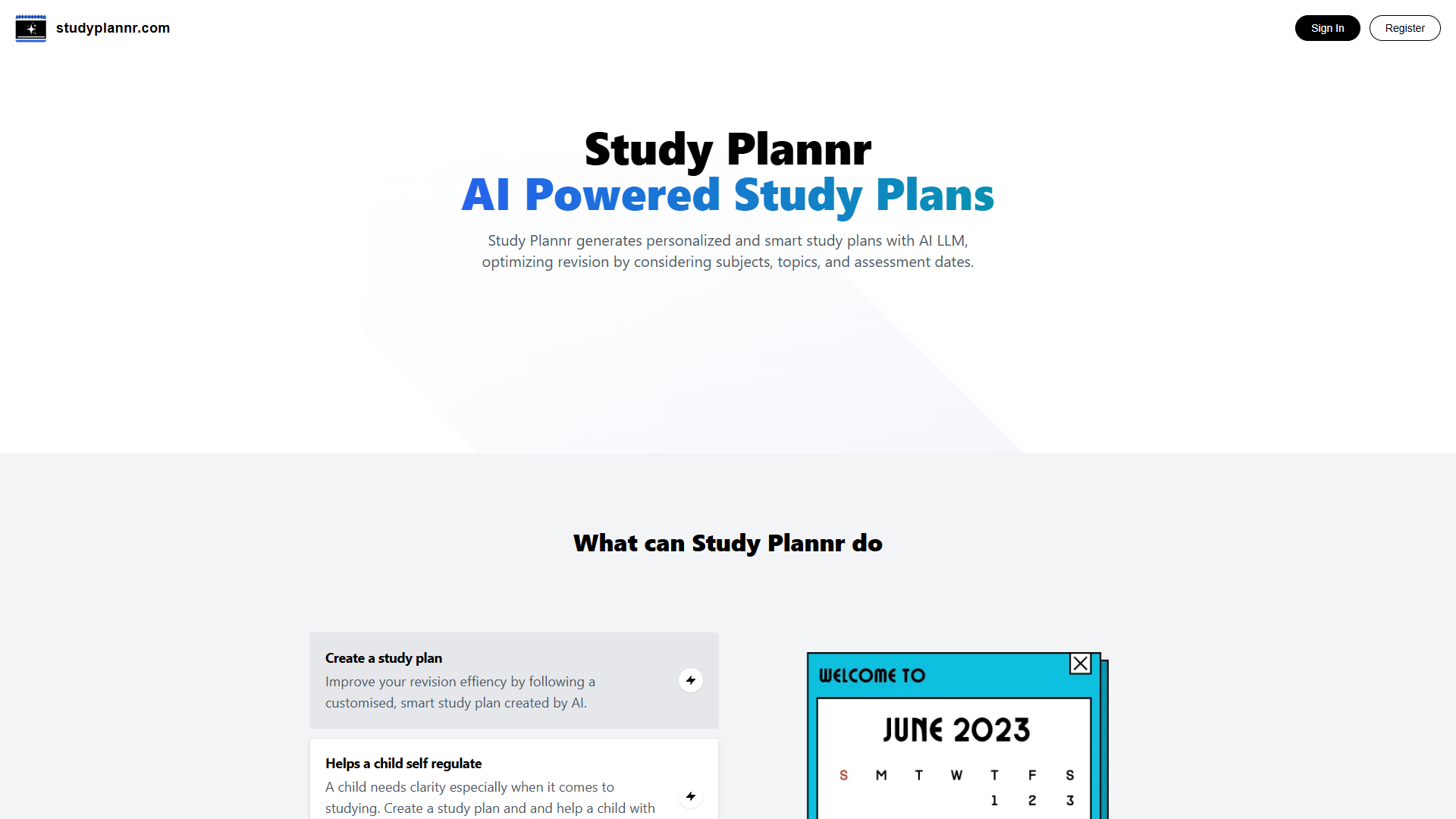Study Plannr Study Plannr