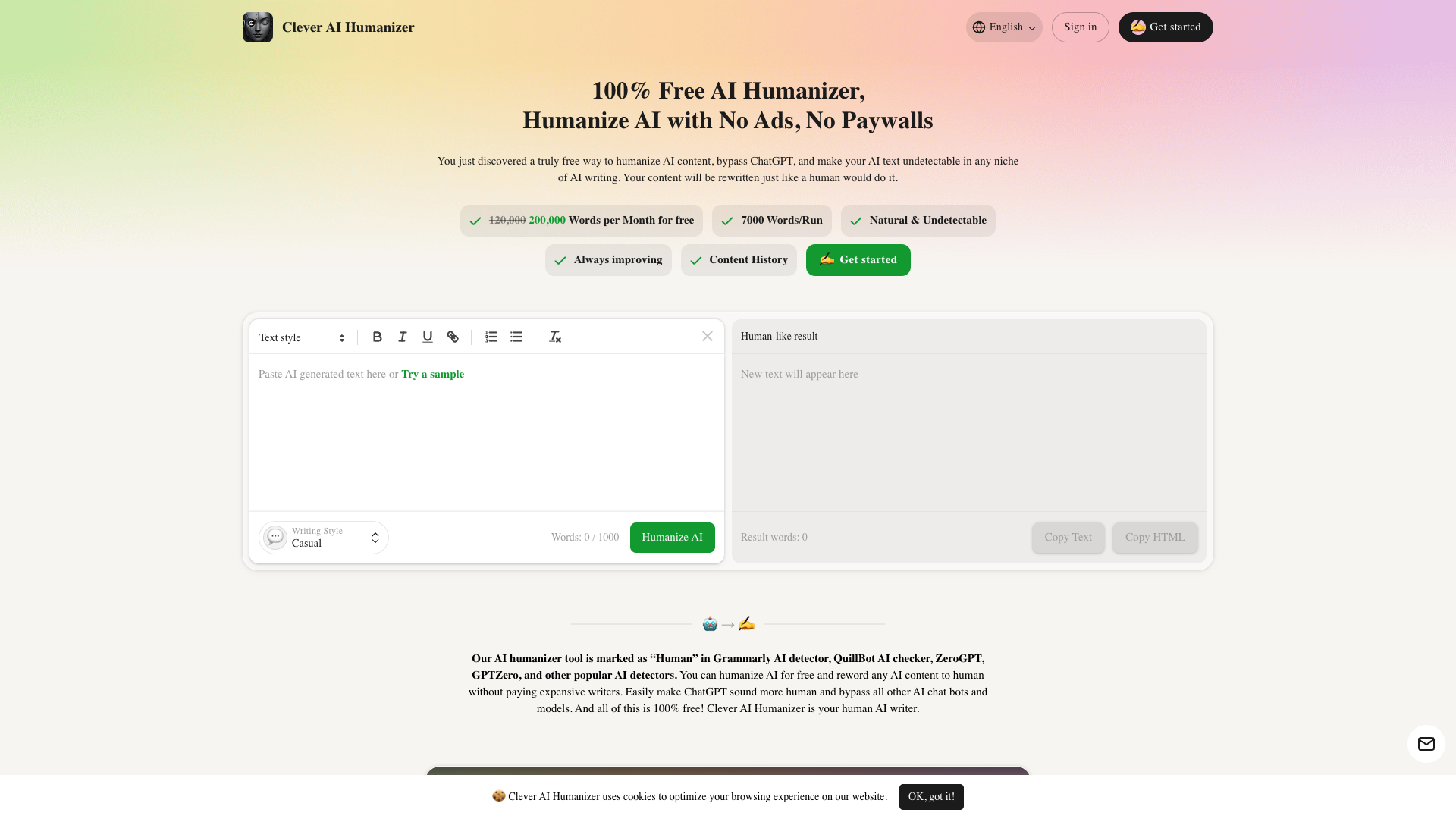 Clever AI Humanizer Clever AI Humanizer