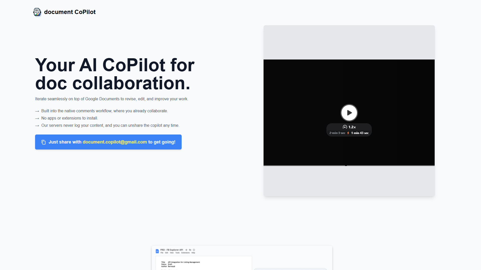 Document CoPilot Document CoPilot