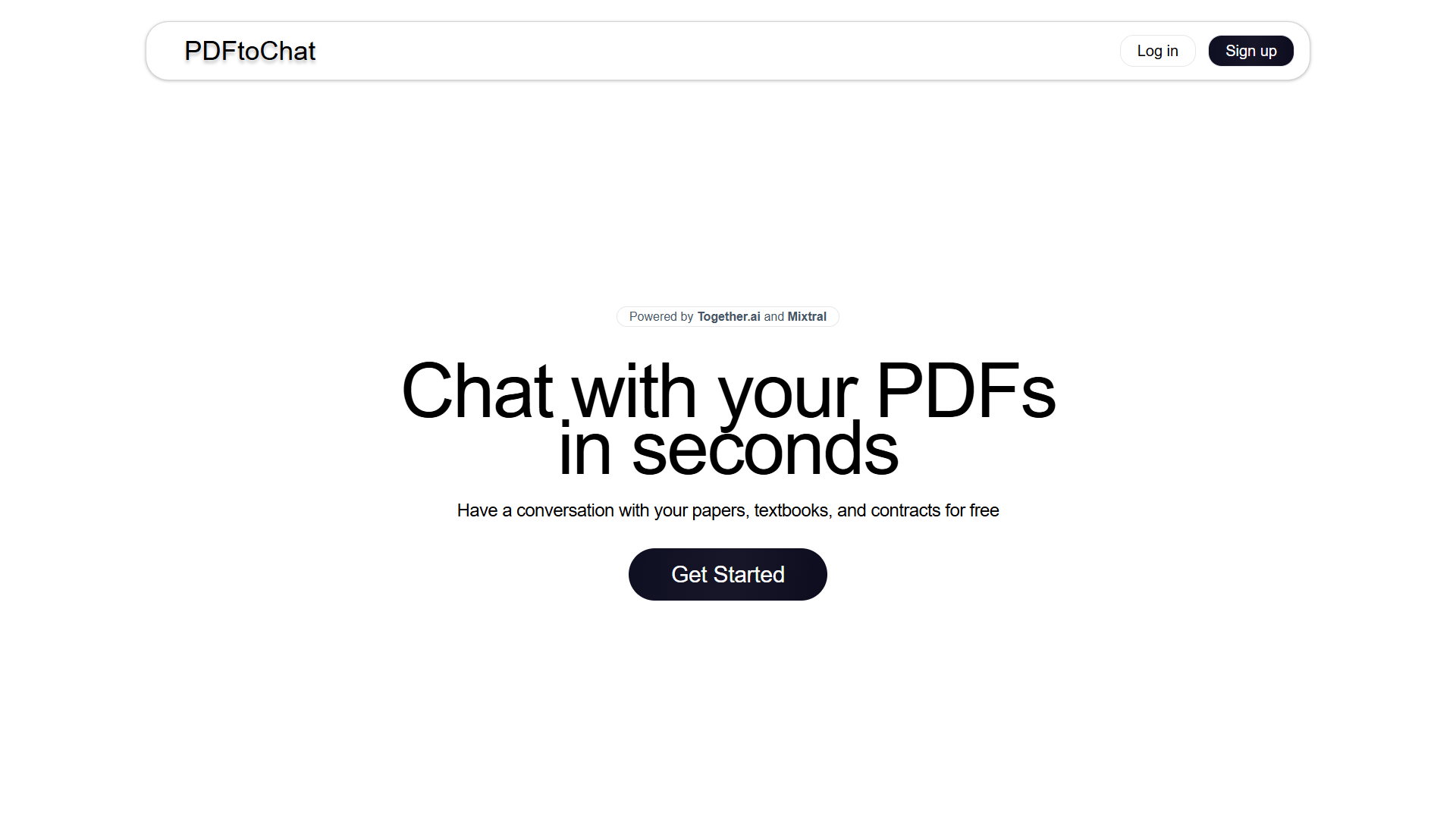 PDFtoChat PDFtoChat