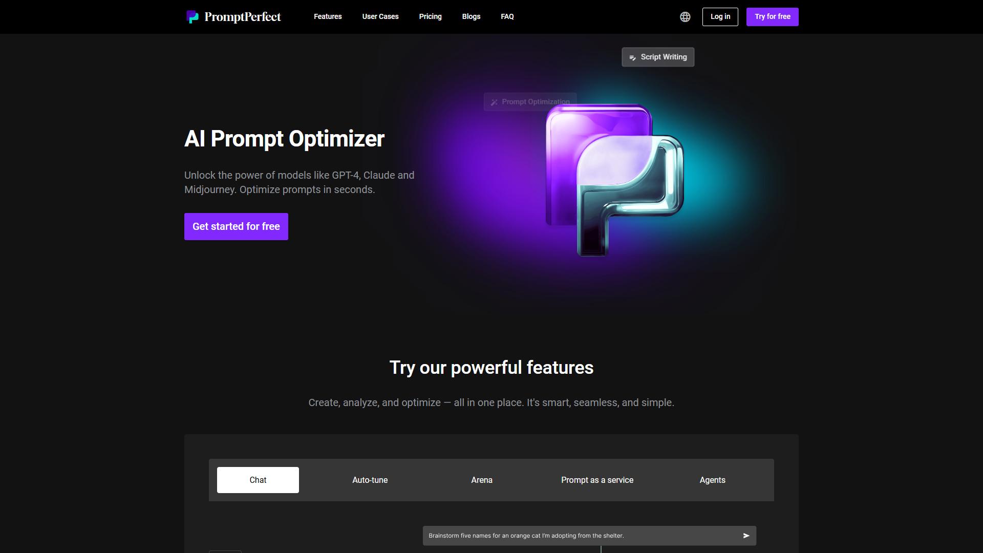 PromptPerfect PromptPerfect