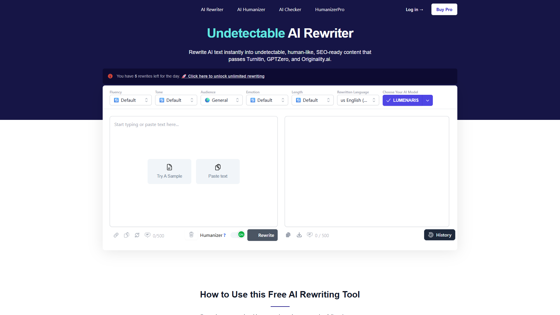 Rewriter PRO AI Rewriter PRO AI