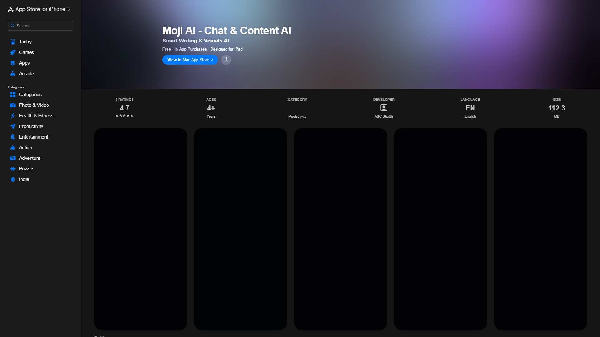 Moji AI - Chat & Content AI Moji AI - Chat & Content AI