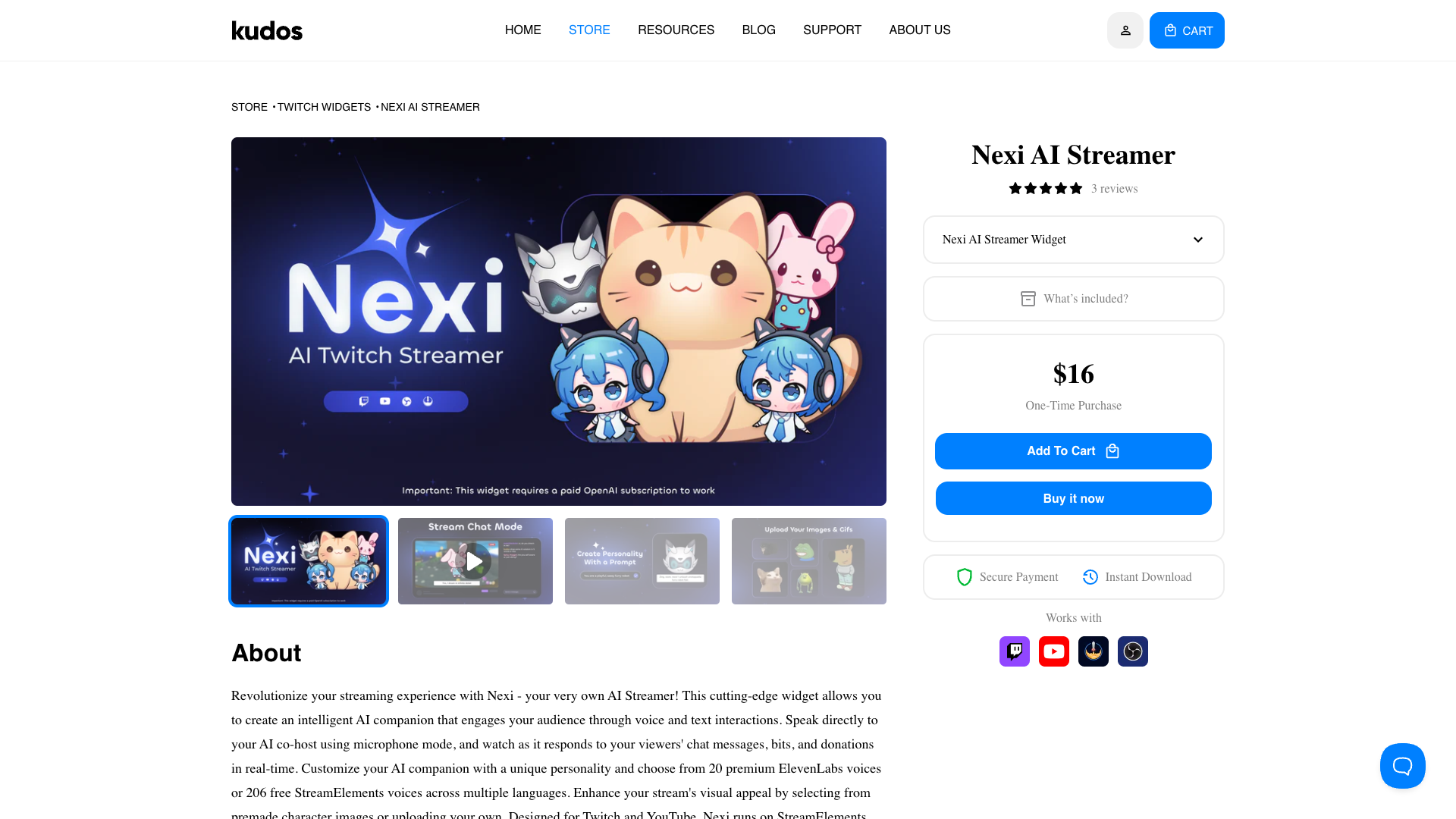 Nexi AI Streamer Nexi AI Streamer