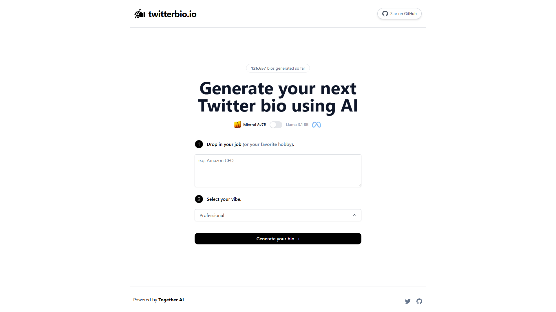 Tweetbio Tweetbio