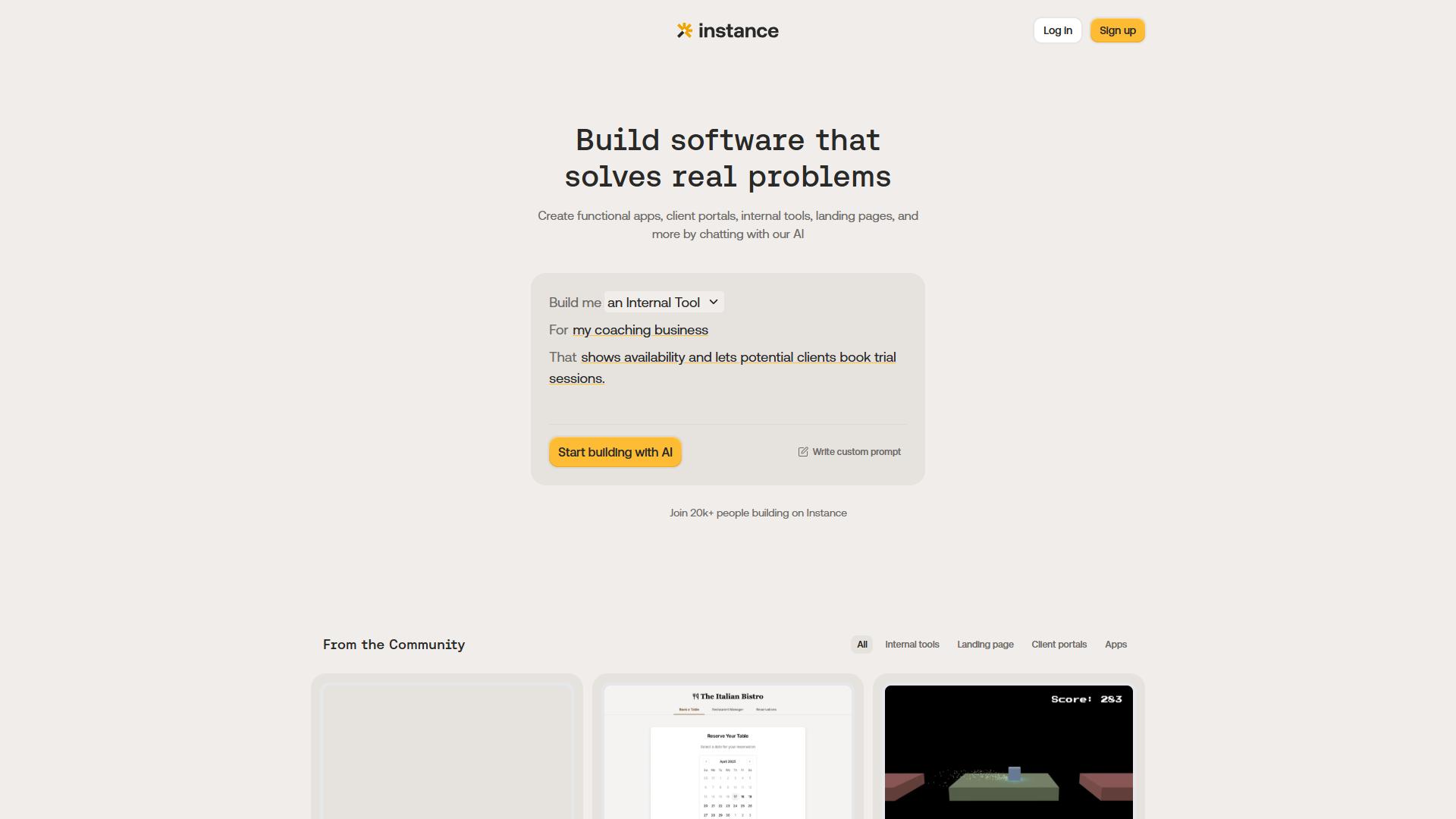 Instance Instance
