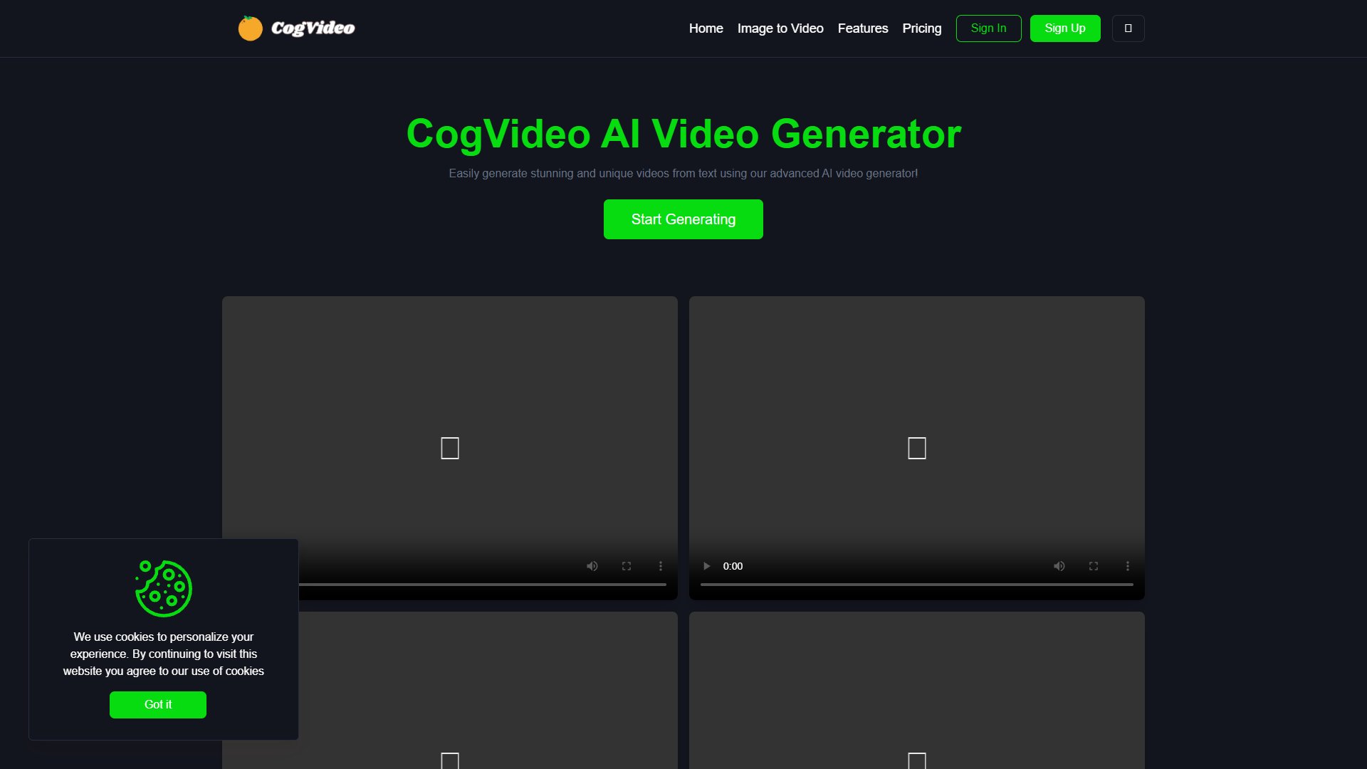 CogVideo AI Video Generator CogVideo AI Video Generator