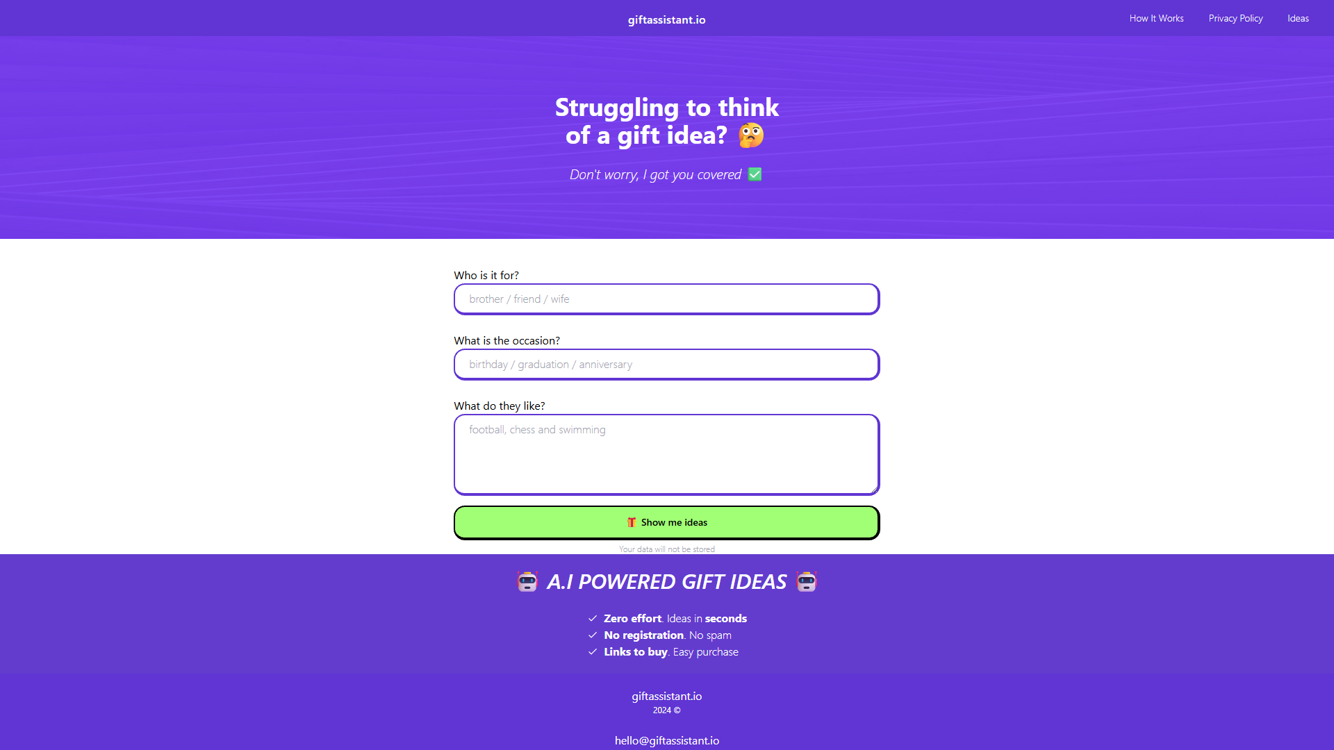 giftassistant.io giftassistant.io