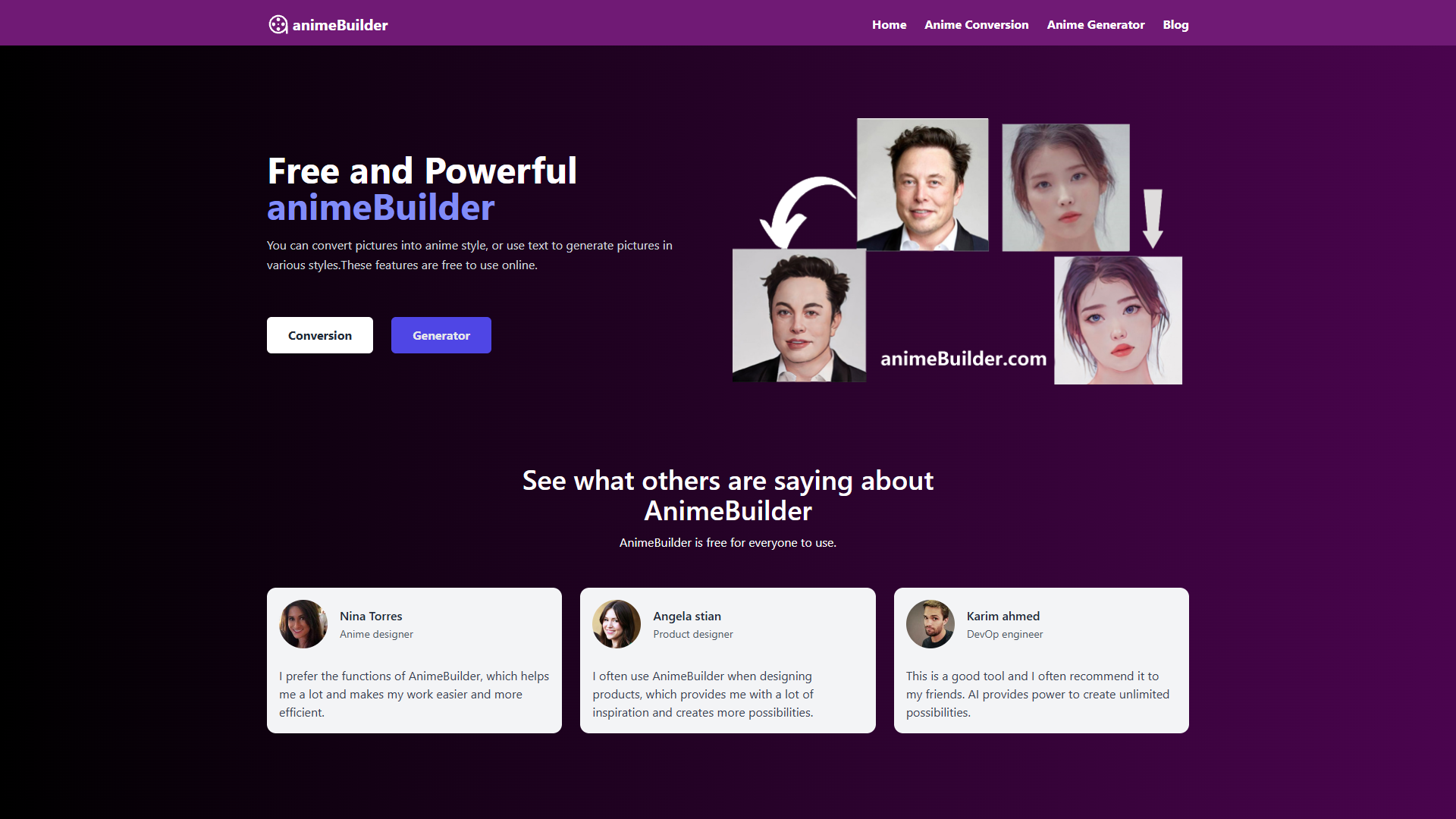 animeBuilder animeBuilder