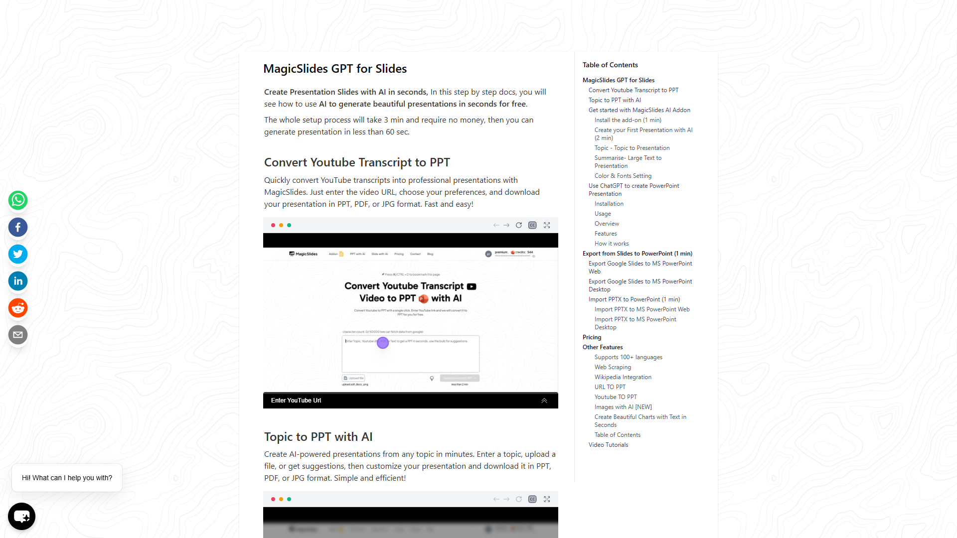 MagicSlides GPT for Slides MagicSlides GPT for Slides