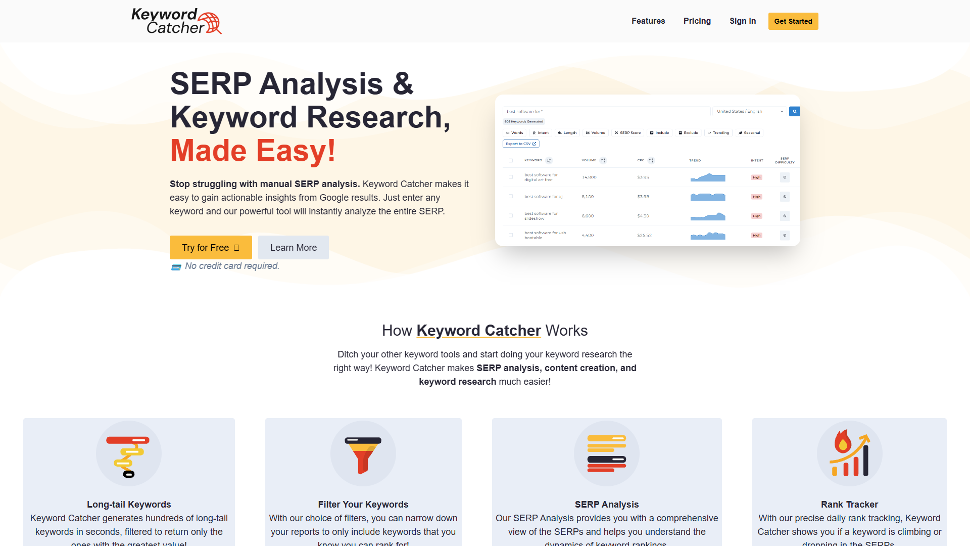 Keyword Catcher Keyword Catcher