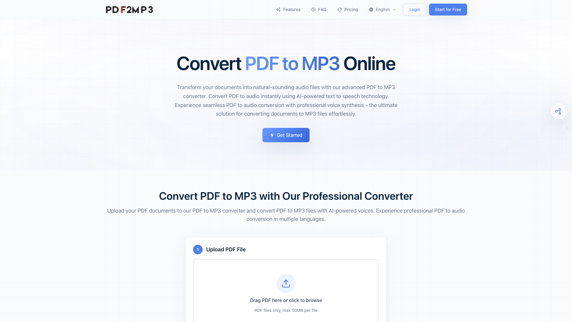 PDF2MP3 PDF2MP3