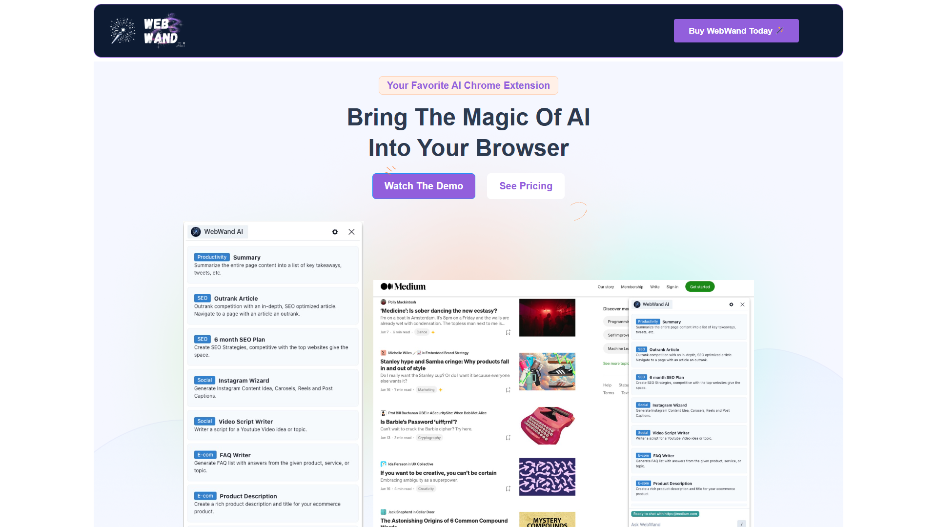 WebWand AI WebWand AI