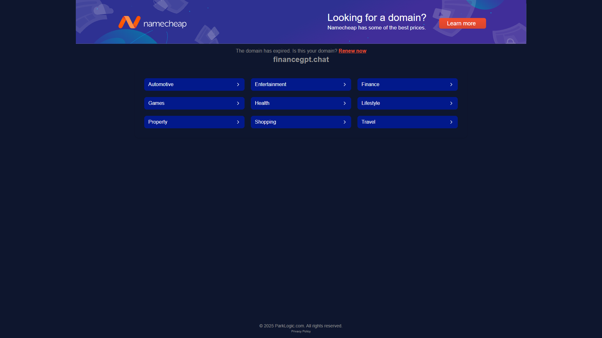 FinanceGPT (домен financegpt.chat) FinanceGPT (домен financegpt.chat)