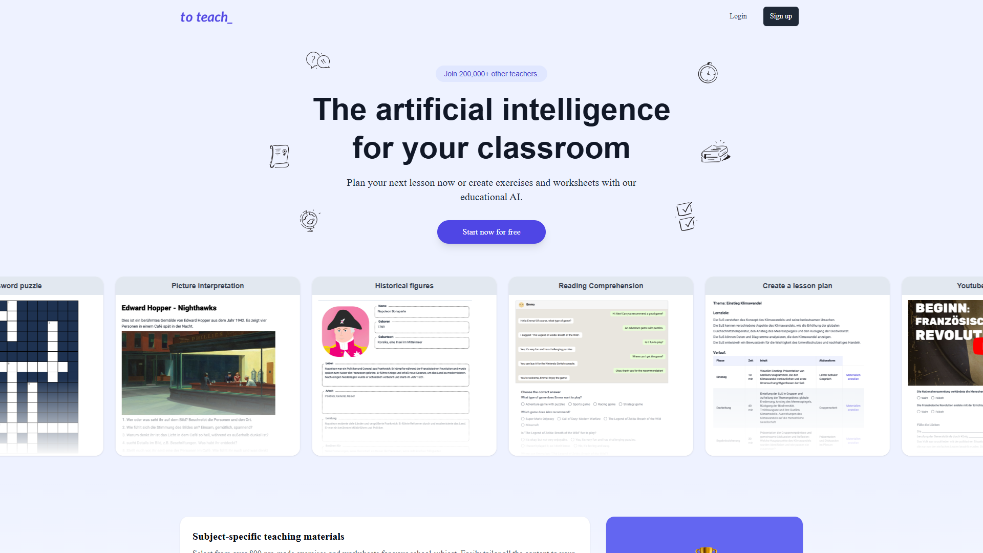 To-Teach AI To-Teach AI