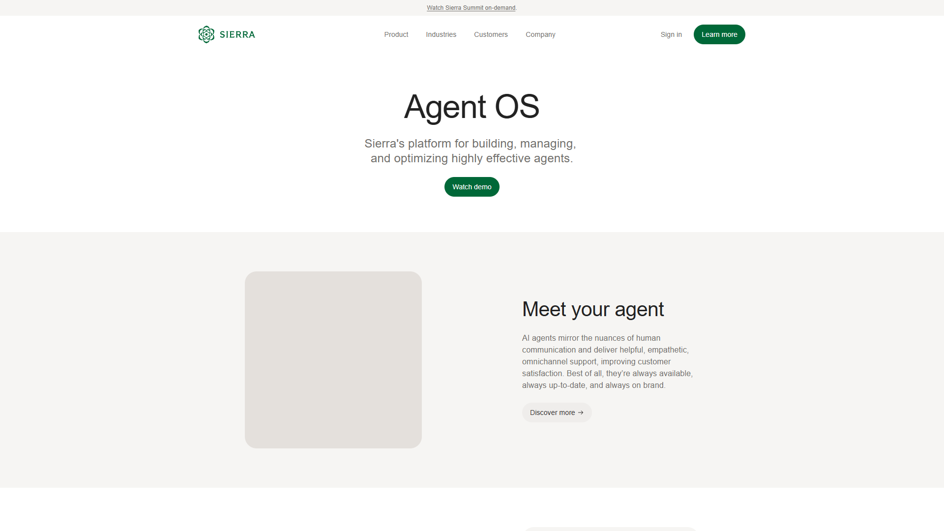 Sierra Agent OS Sierra Agent OS