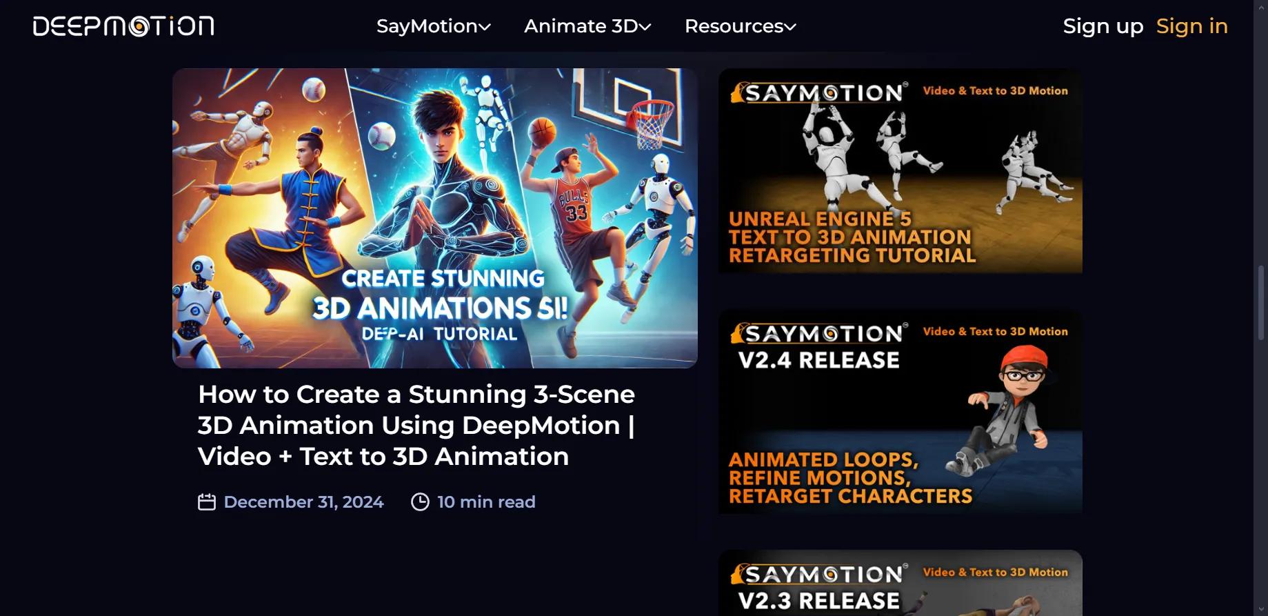 DeepMotion DeepMotion