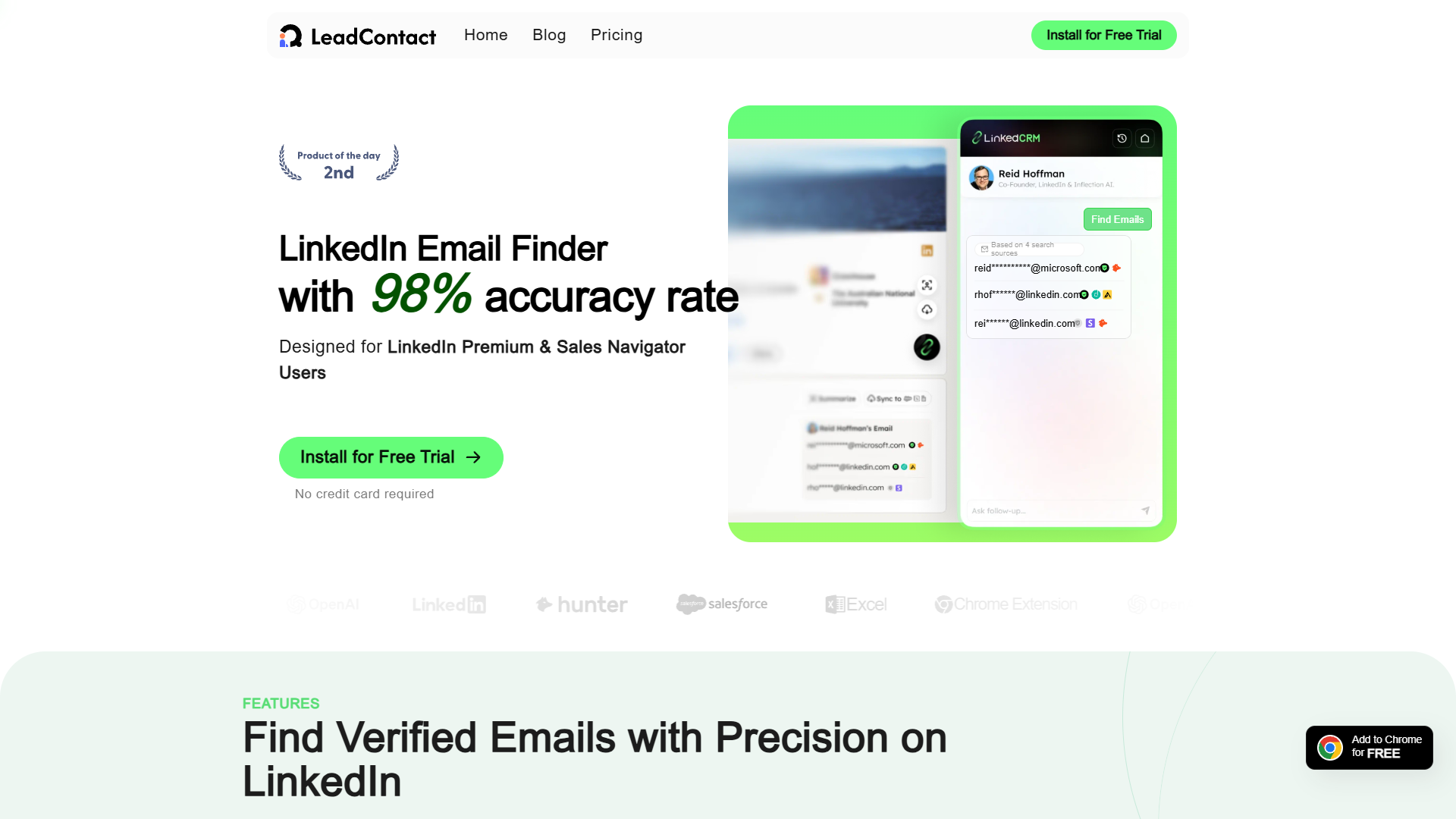 LinkedIn Email Finder by LinkedCRM LinkedIn Email Finder by LinkedCRM