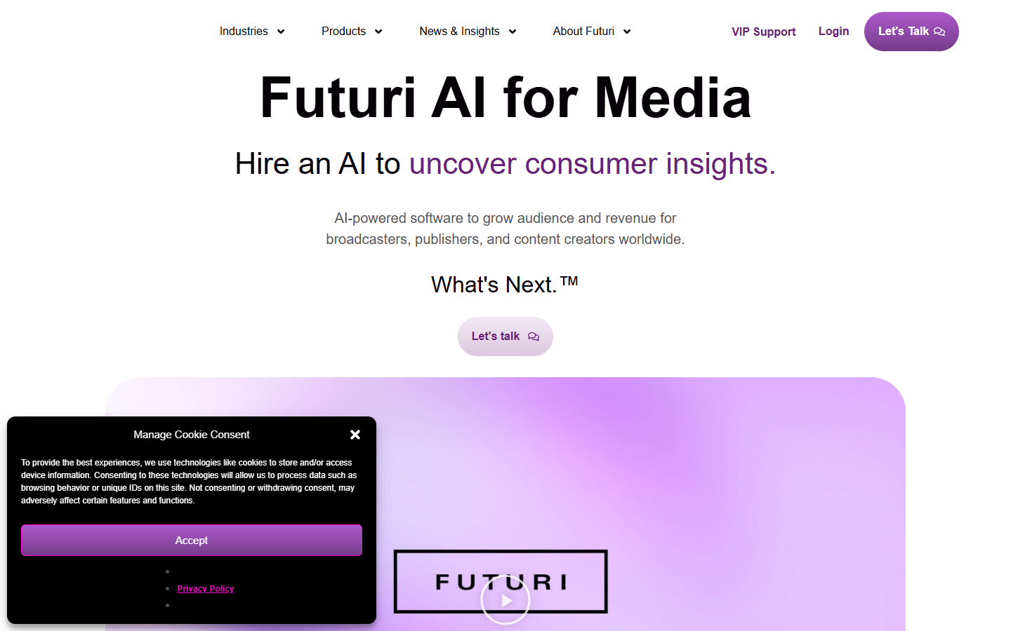 Futuri AI for Media Futuri AI for Media