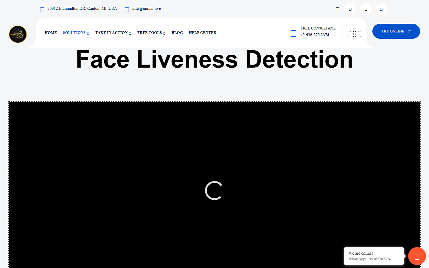 MiniAiLive Face Liveness Detection SDK MiniAiLive Face Liveness Detection SDK
