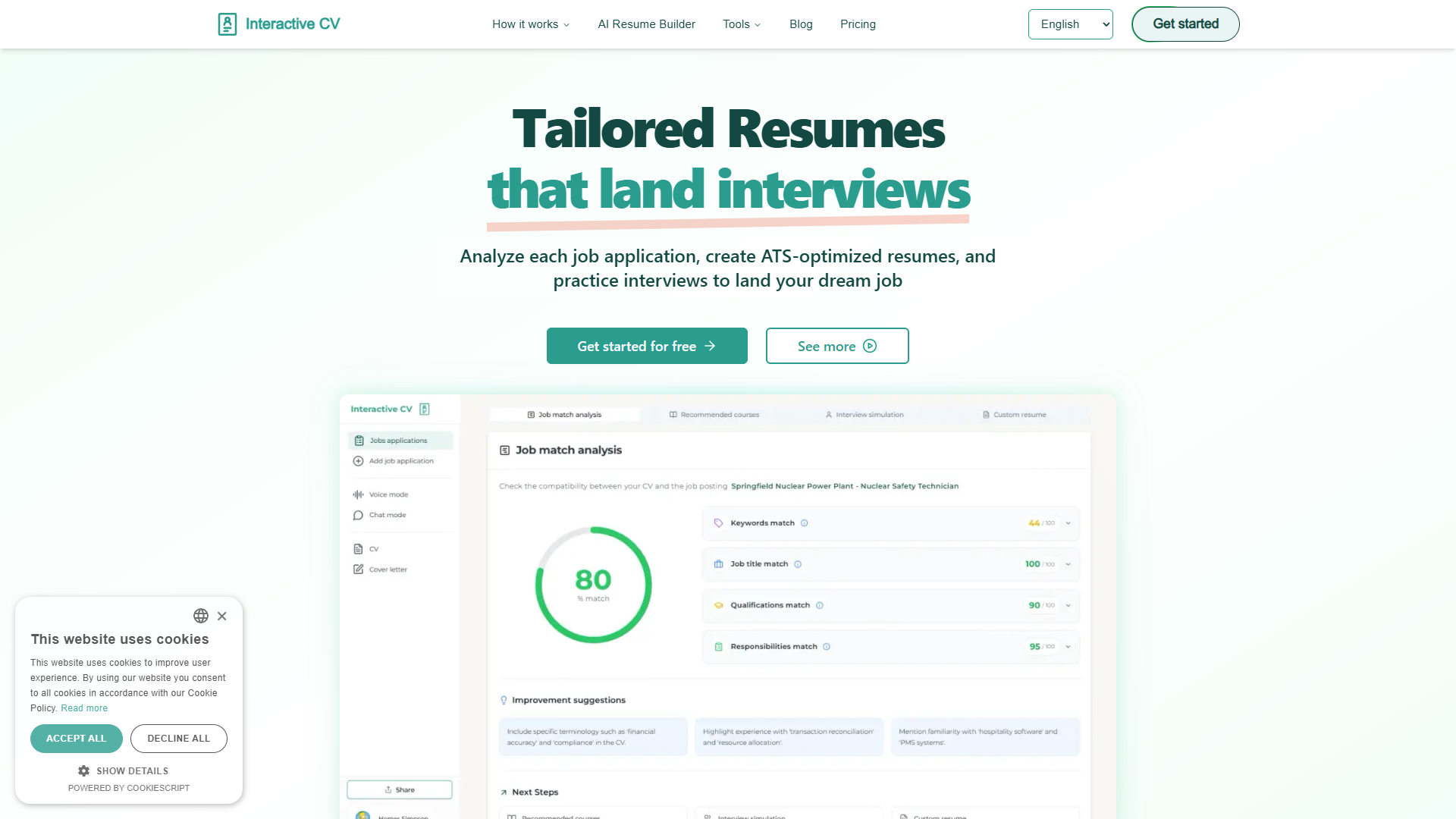 Interactive CV Interactive CV