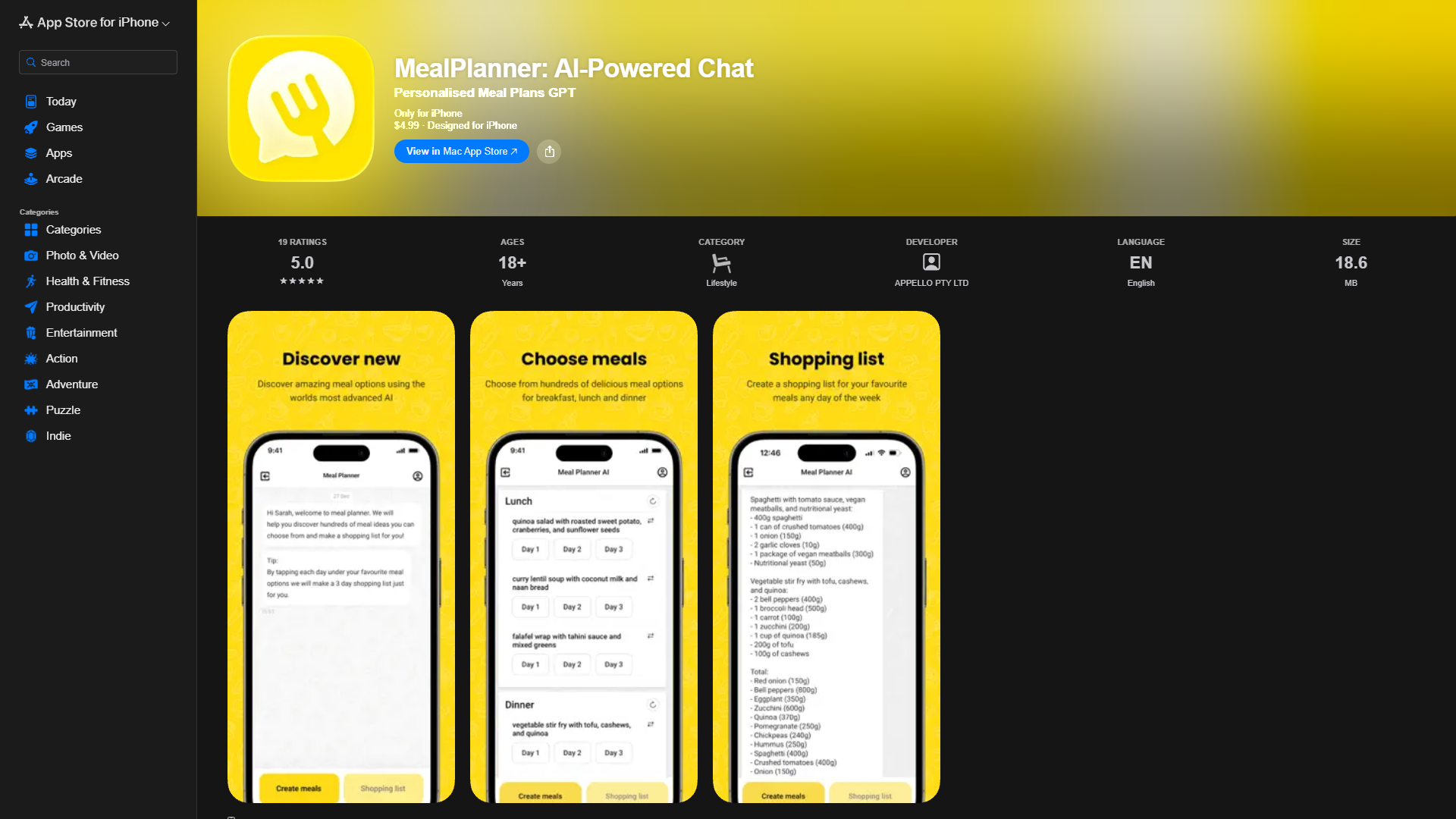 MealPlanner: AI-Powered Chat MealPlanner: AI-Powered Chat